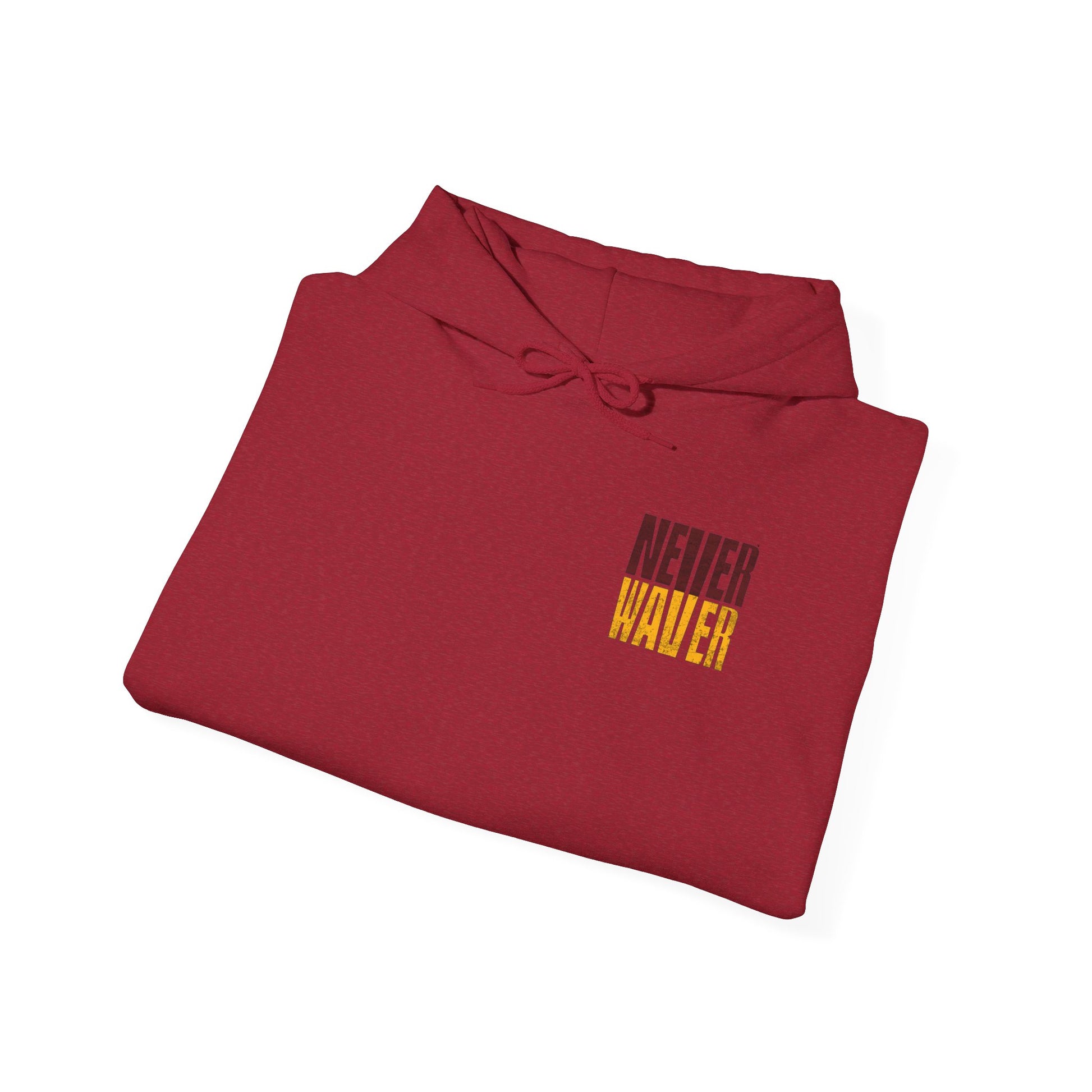 Washington Fans Never Waver Hooded Sweatshirt - Never Waver
