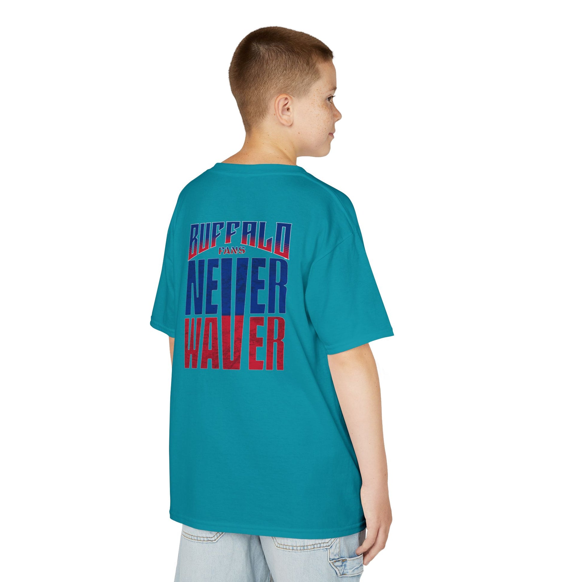 Buffalo Fans Never Waver Kids Heavy Cotton™ Tee - Never Waver