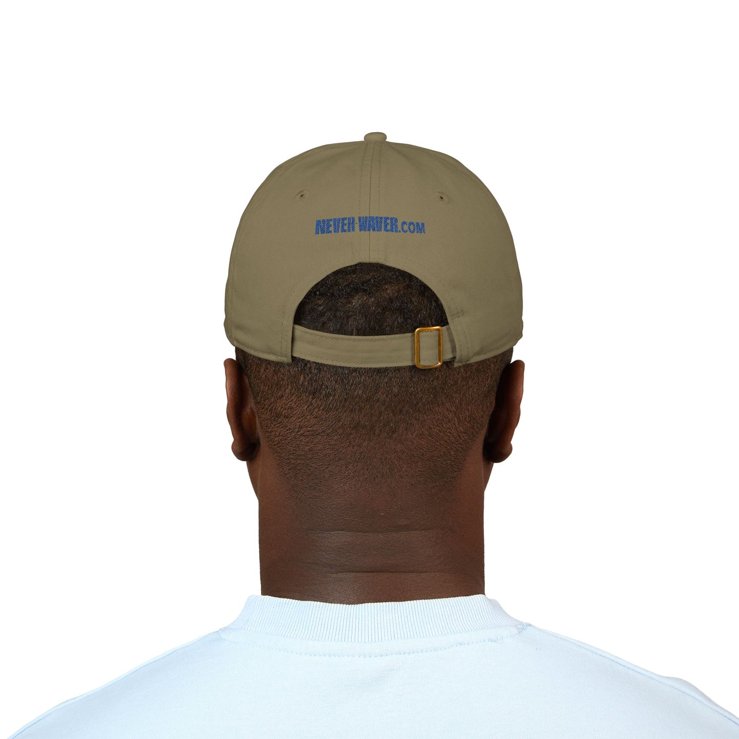 Organic Baseball Cap - Never Waver Embroidery - Never Waver