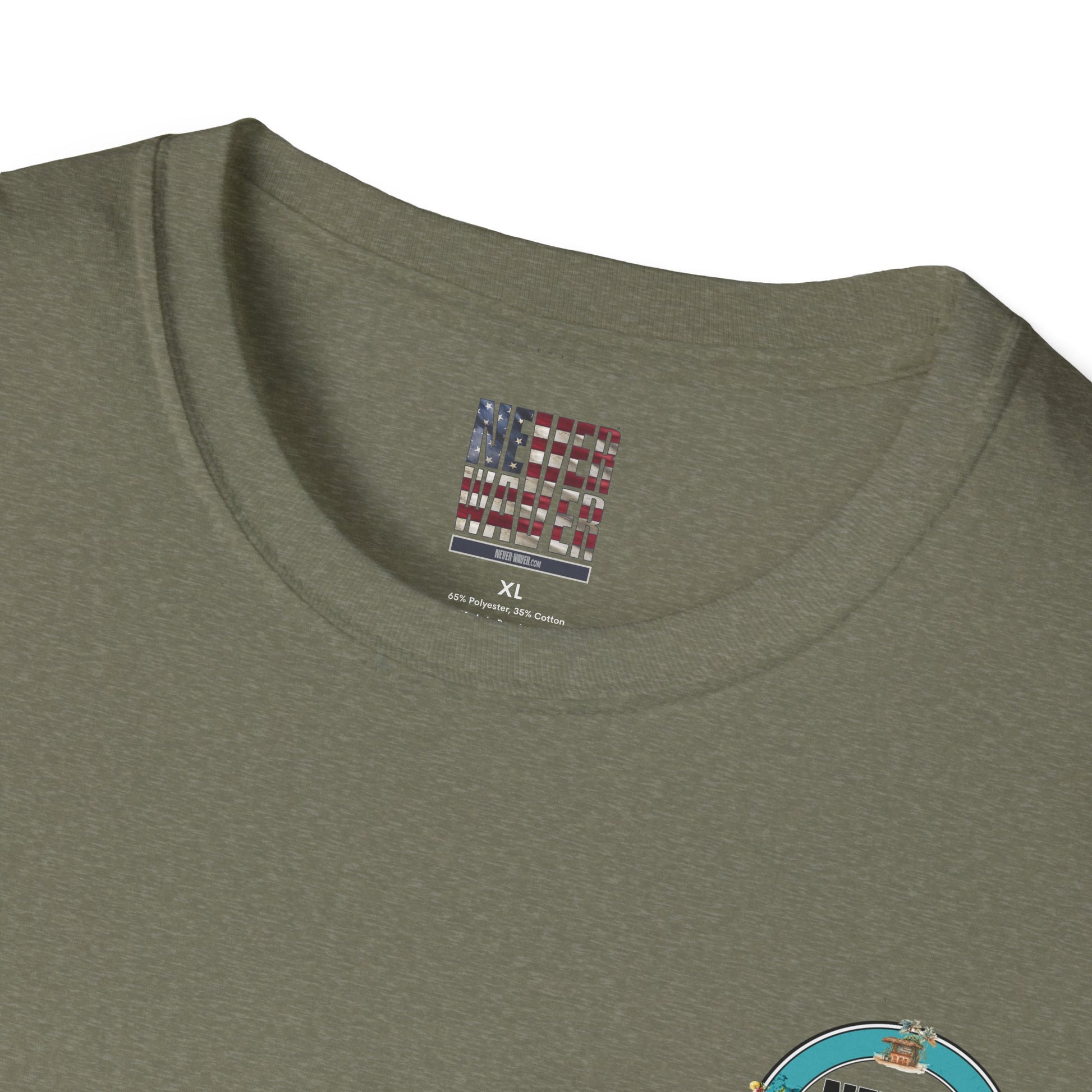 Never Waver Tiki Drinks Made Me Do It? Unisex Soft style T-Shirt - Never Waver