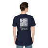 Never Waver” Jesus a bold, eye-catching design that reflects a steadfast faith and confidence in Christ.  Unisex Soft style T-Shirt