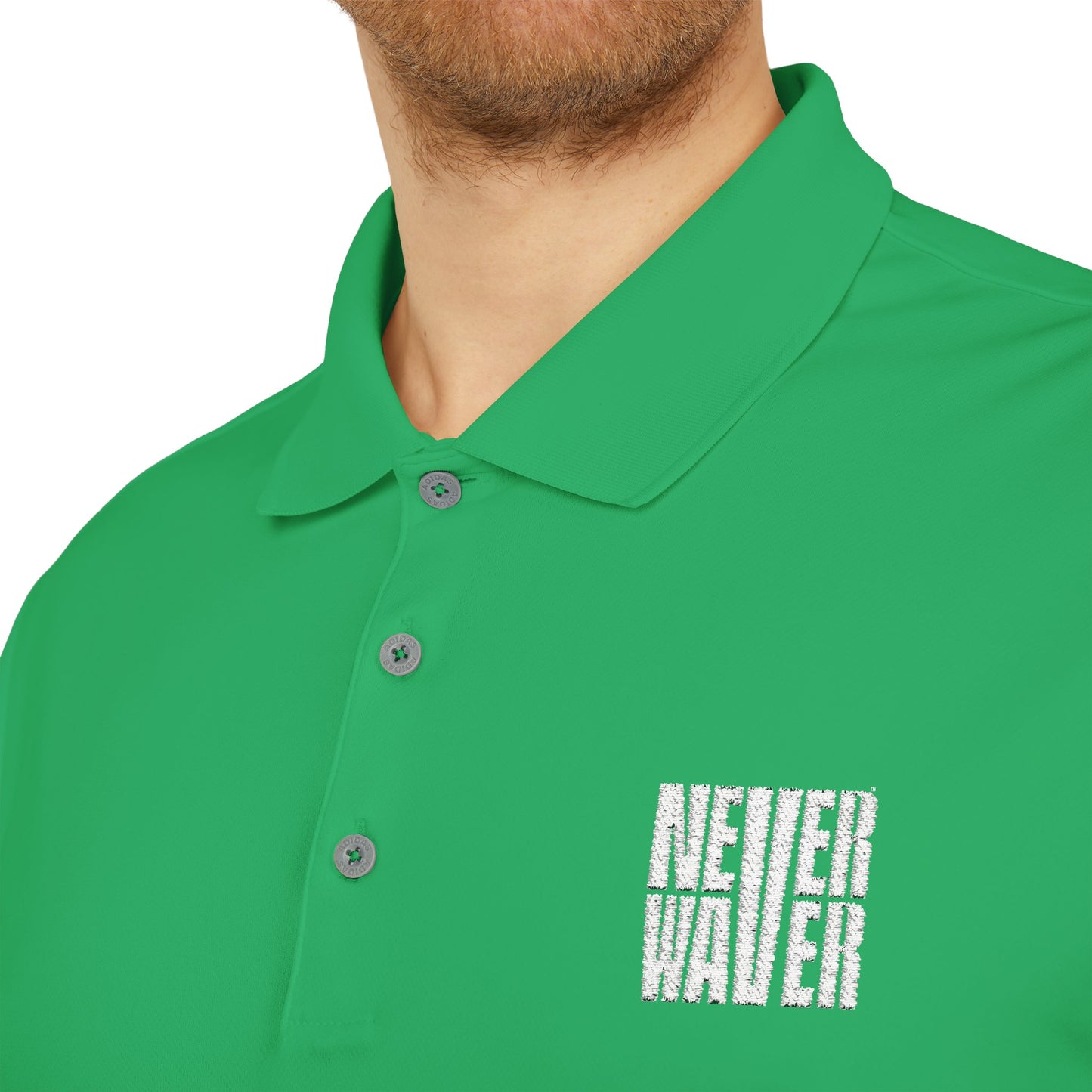 Unisex Never Waver Performance Polo Shirt - Activewear, Gym, Sports, Casual, Gift for Him/Her, Comfortable Fit