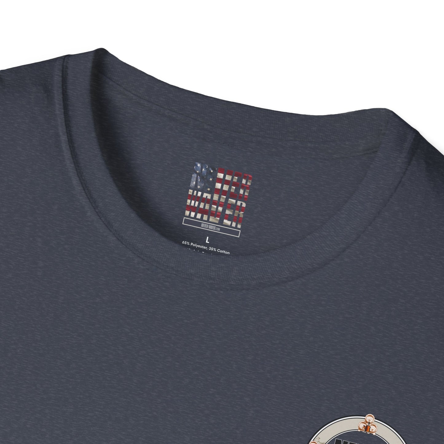 Never Waver Whisky Made Me Do It? Unisex Soft style T-Shirt - Never Waver