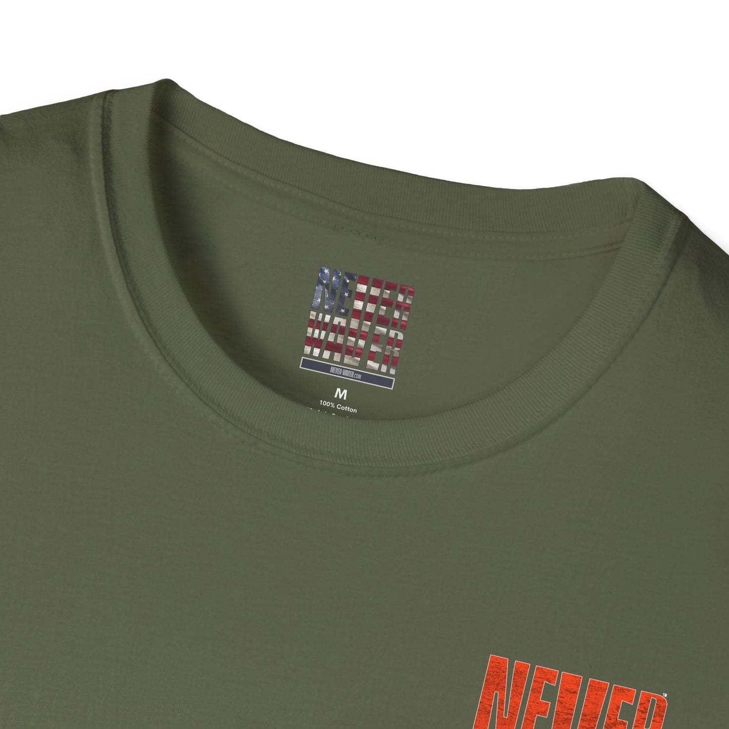 Denver Fans Never Waver Unisex Softstyle T-Shirt - Never Waver