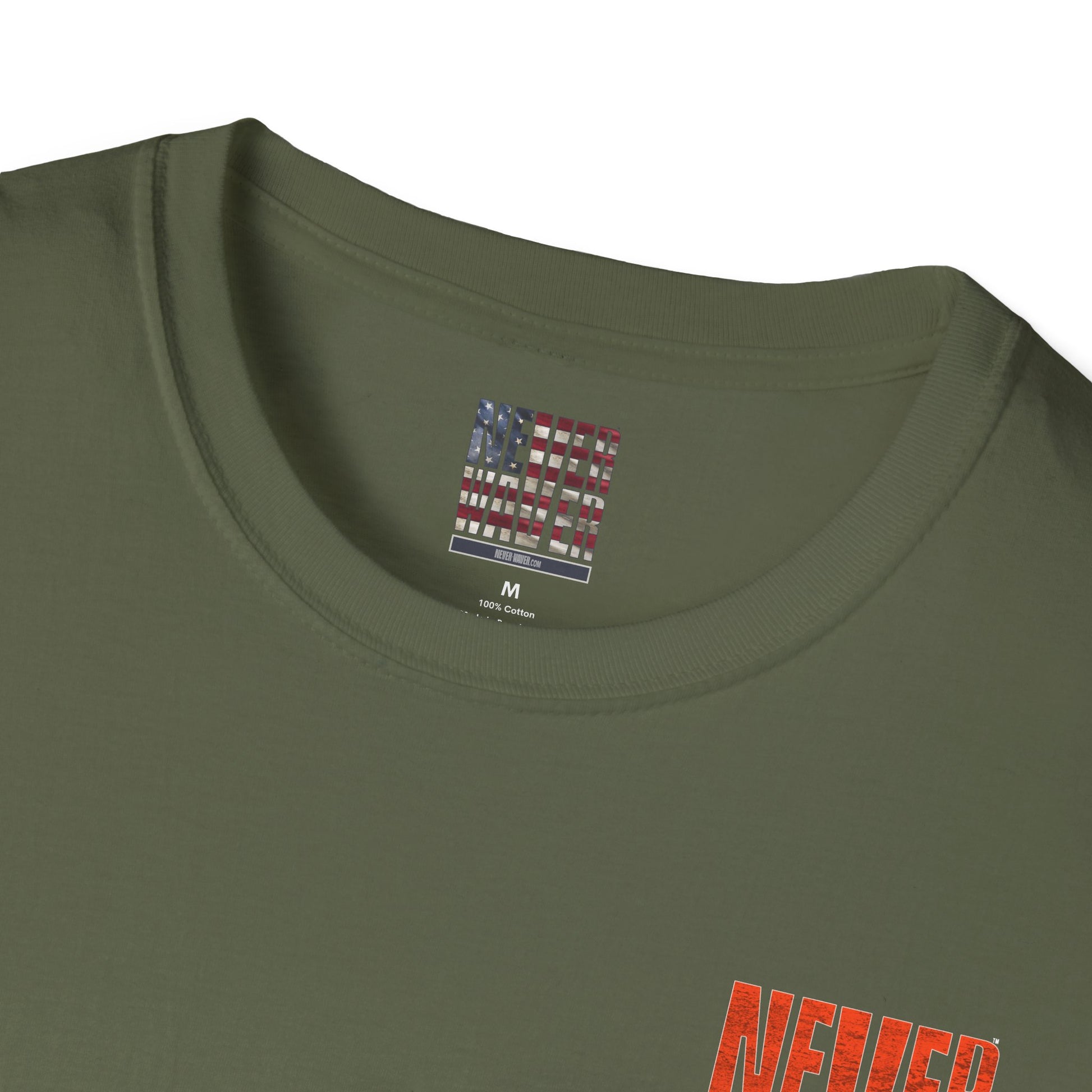 Denver Fans Never Waver Unisex Softstyle T-Shirt - Never Waver