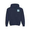 Youth Tornado-Themed Hooded Sweatshirt - "Never Walker" Design - Never Waver