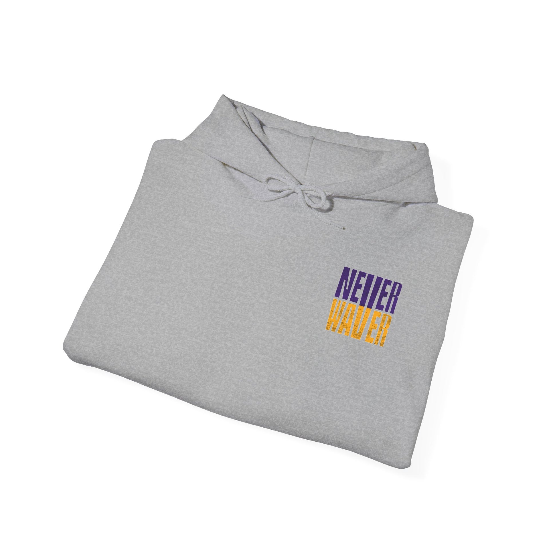 Unisex Heavy Blend™ Hoodie - "Minnesota Fans Never Waver" Design for Comfort and Motivation - Never Waver