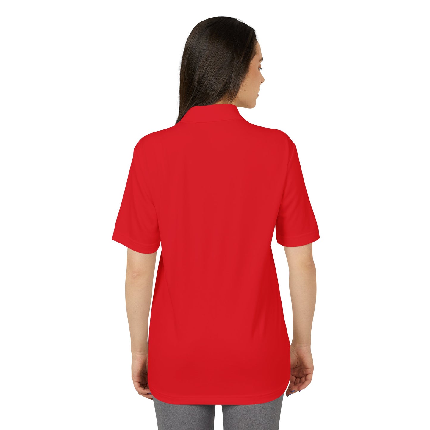 Unisex Never Waver Performance Polo Shirt - Activewear, Gym, Sports, Casual, Gift for Him/Her, Comfortable Fit