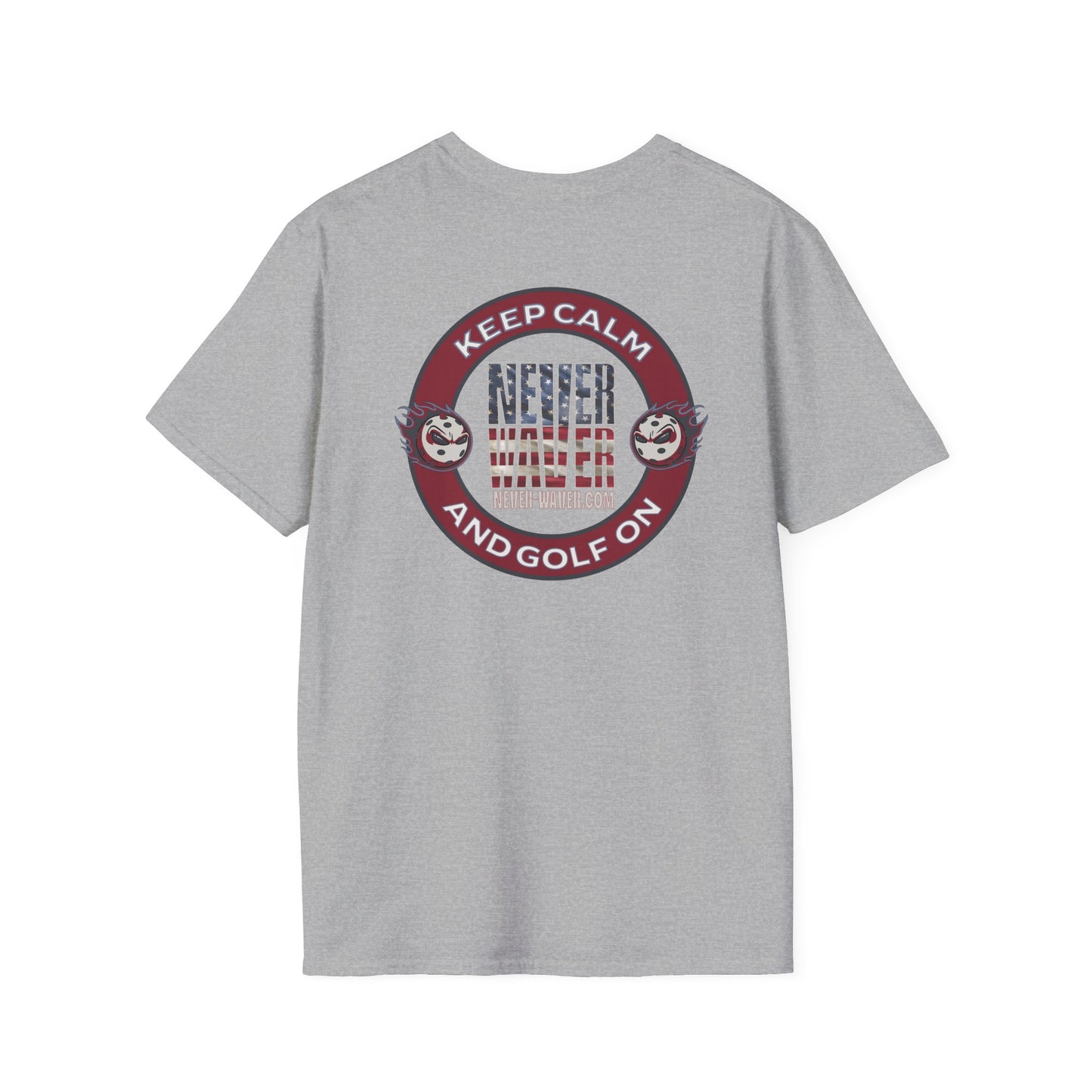 Never Waver Golf Unisex Soft style T-Shirt - Never Waver