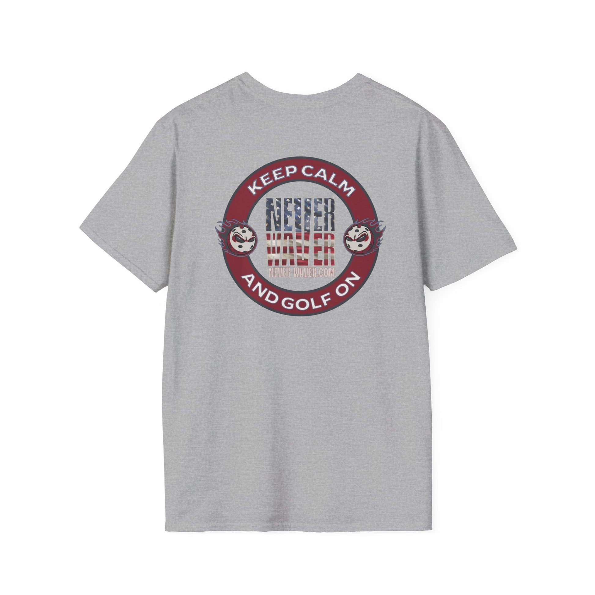 Never Waver Golf Unisex Soft style T-Shirt - Never Waver