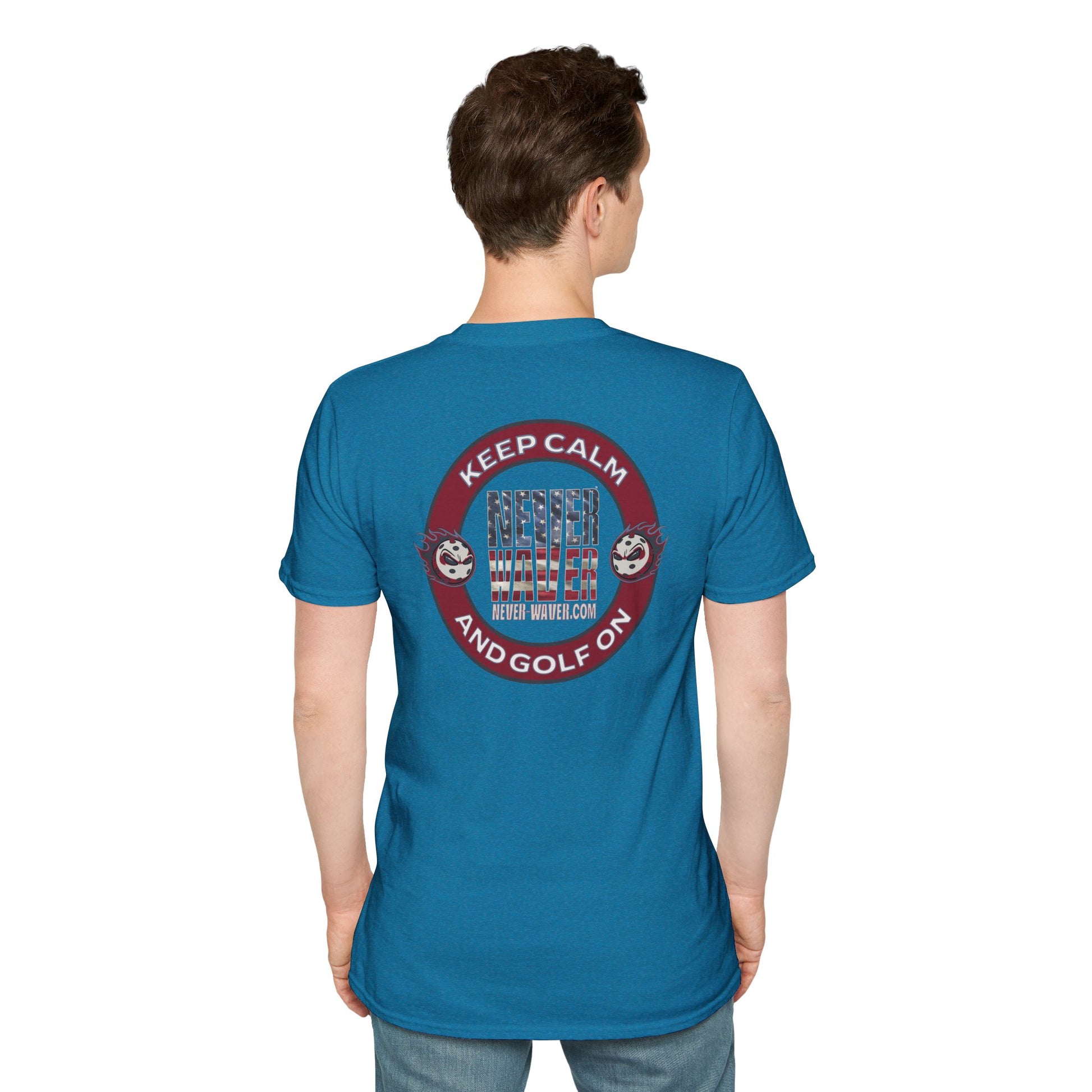 Never Waver Golf Unisex Soft style T-Shirt - Never Waver