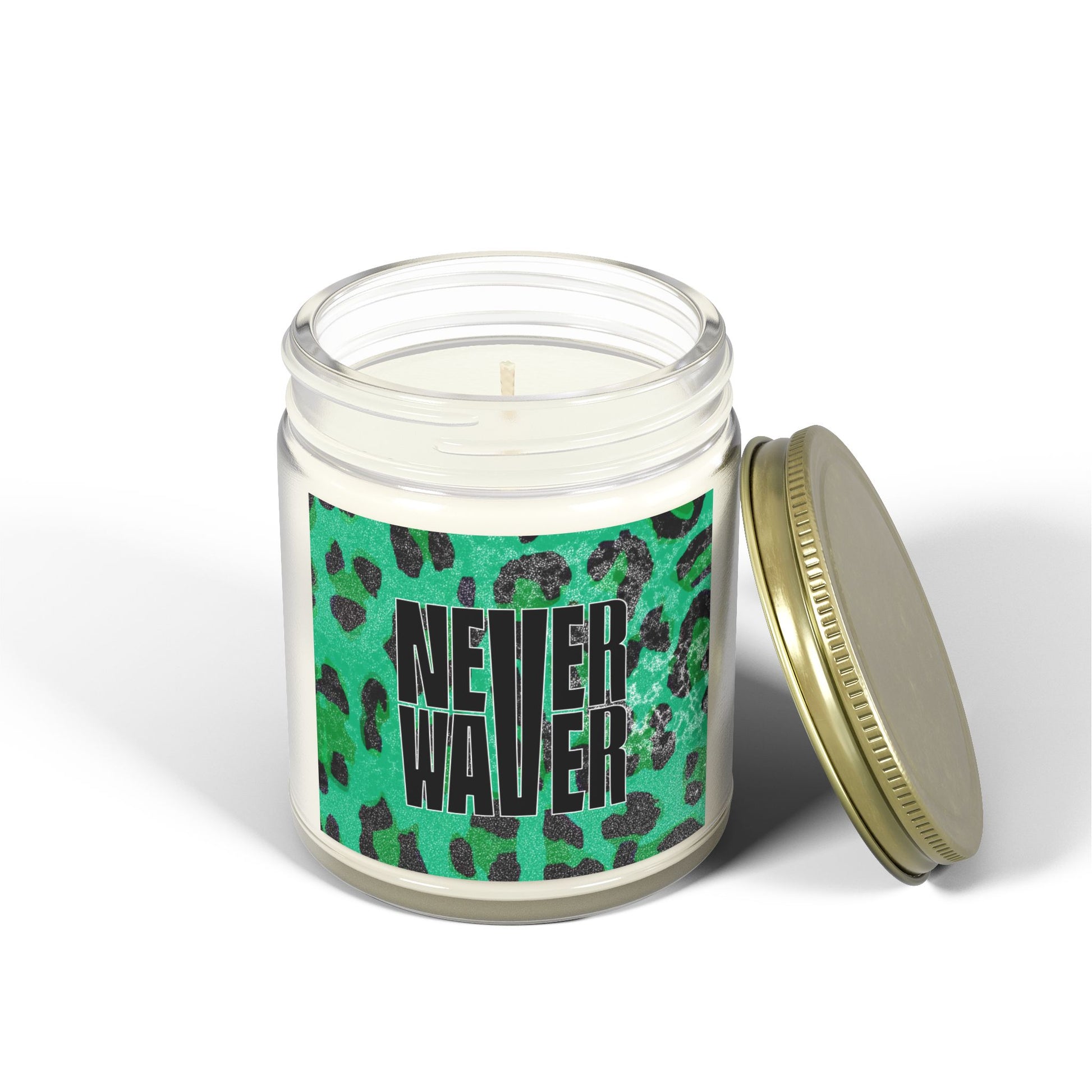 Never Waver Wild Vibes Scented Candles, Coconut Apricot Wax, Eco-Friendly Aromatherapy, Unique Home Decor, Gift for Her, Relaxation Gift - Never Waver