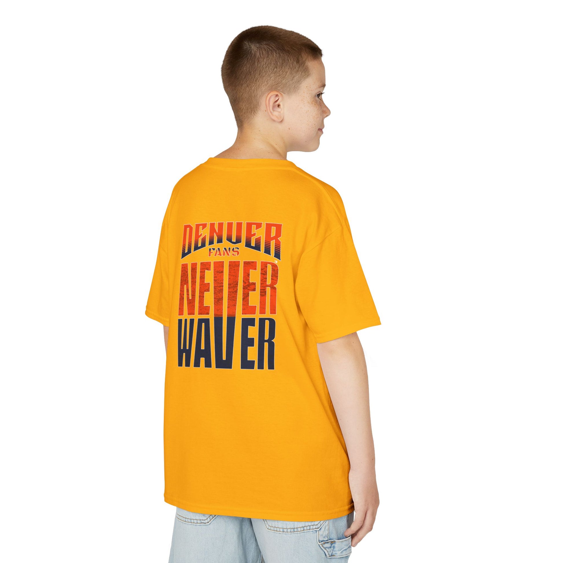 Denver Fans Never Waver Kids Heavy Cotton™ Tee - Never Waver