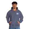 Cozy Unisex Hooded Sweatshirt - "Never Waver" Motivational Design - Never Waver