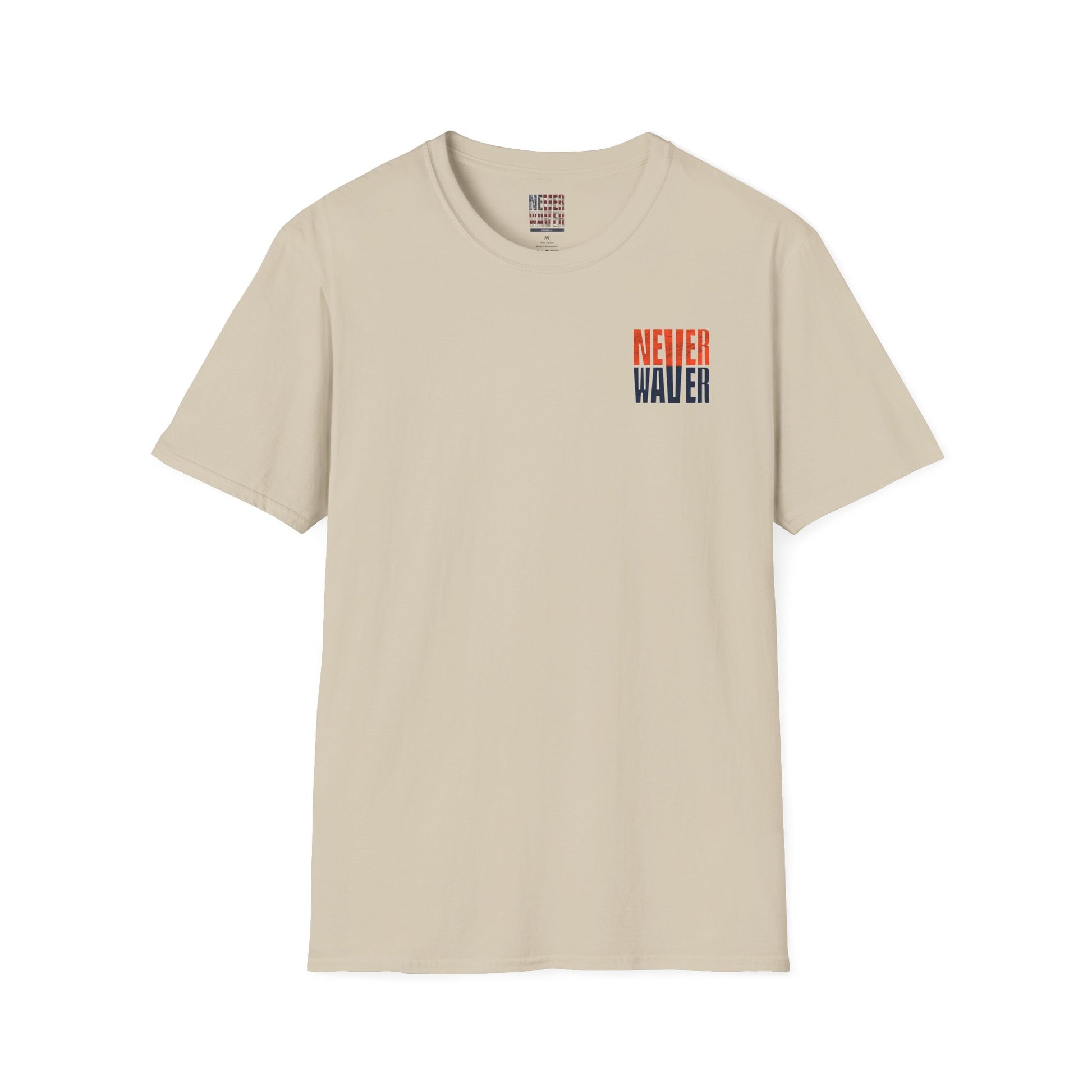 Denver Fans Never Waver Unisex Softstyle T-Shirt - Never Waver