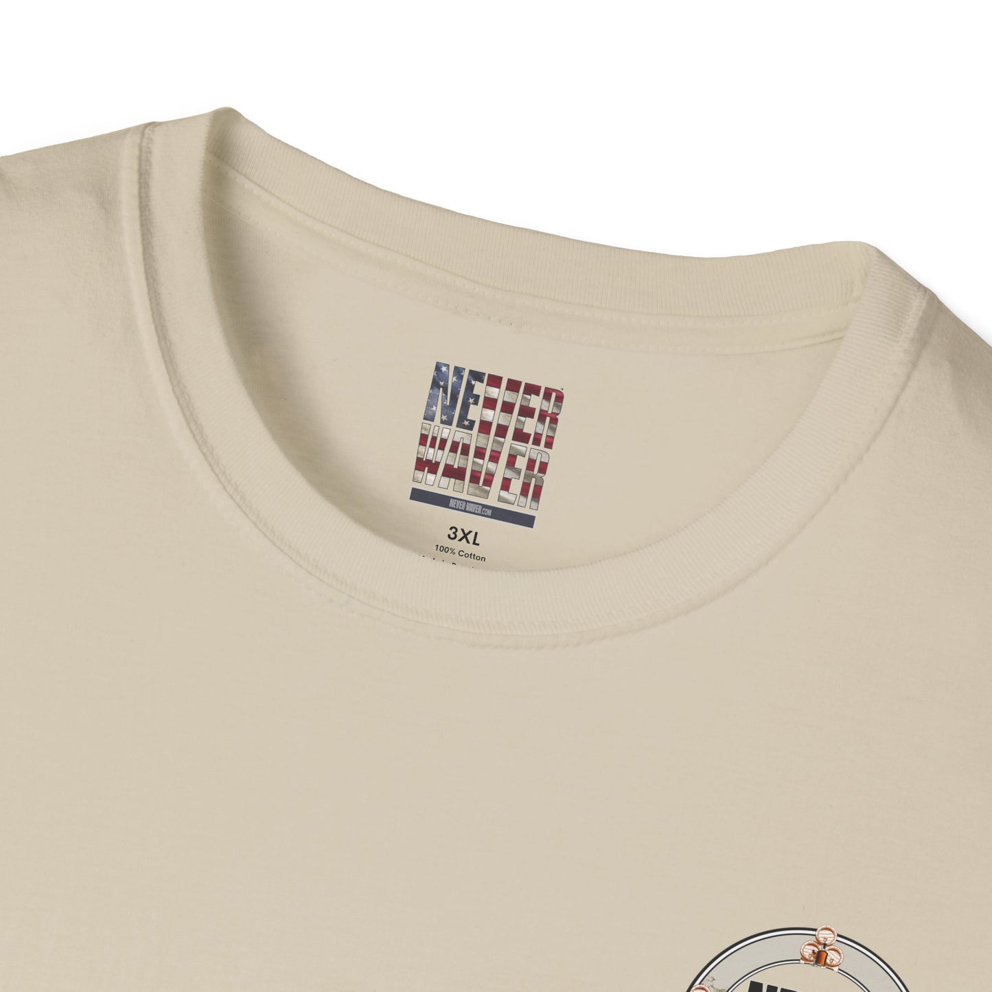 Never Waver Whisky Made Me Do It? Unisex Soft style T-Shirt - Never Waver