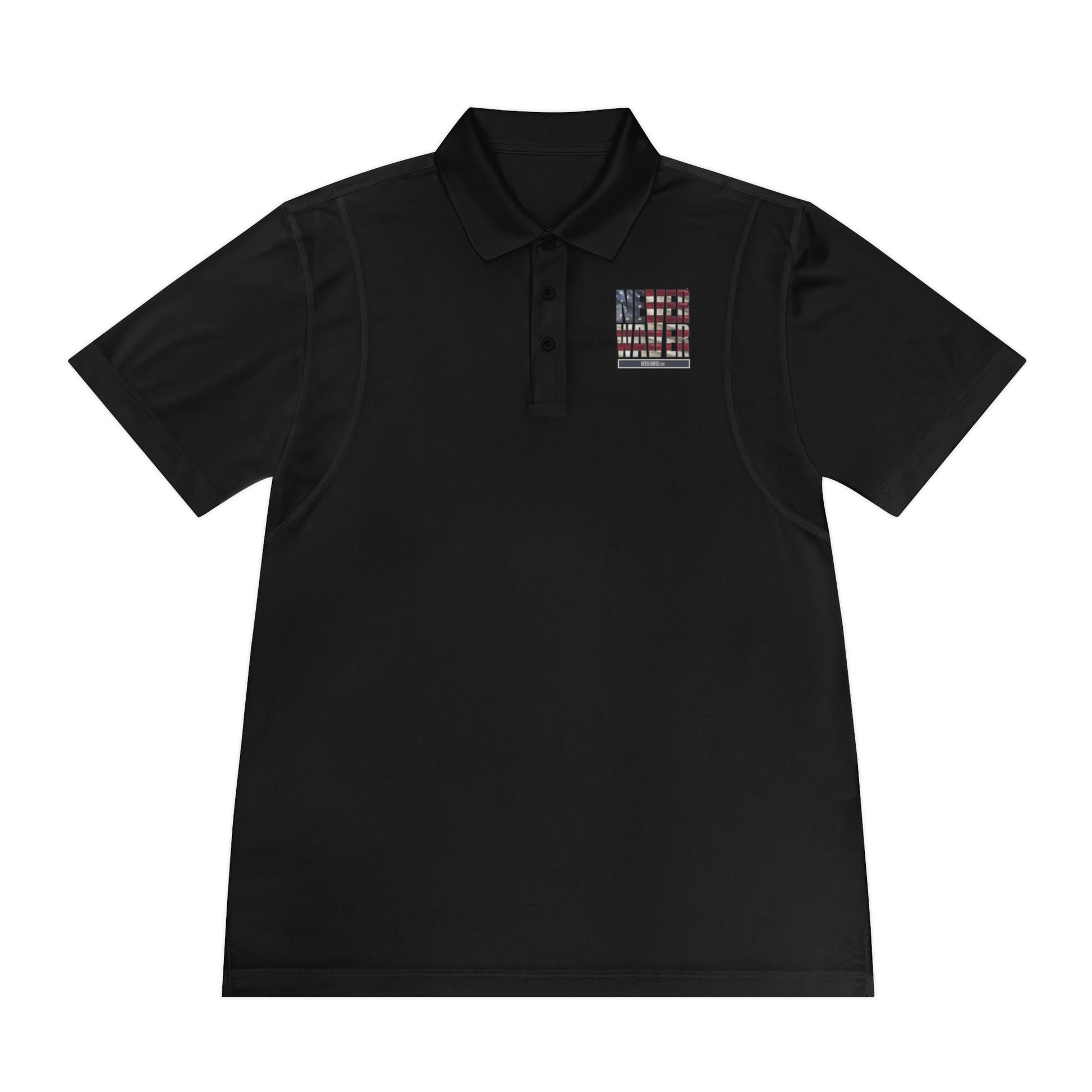 Never Waver Men's Sport Polo Shirt - Never Waver