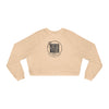 Never Waver Mamacita Needs a Margarita Women's Cropped Fleece Pullover - Never Waver