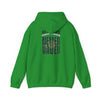 New York Fans Never Waver W Leopard Football Unisex Heavy Blend™ Hooded Sweatshirt - Never Waver