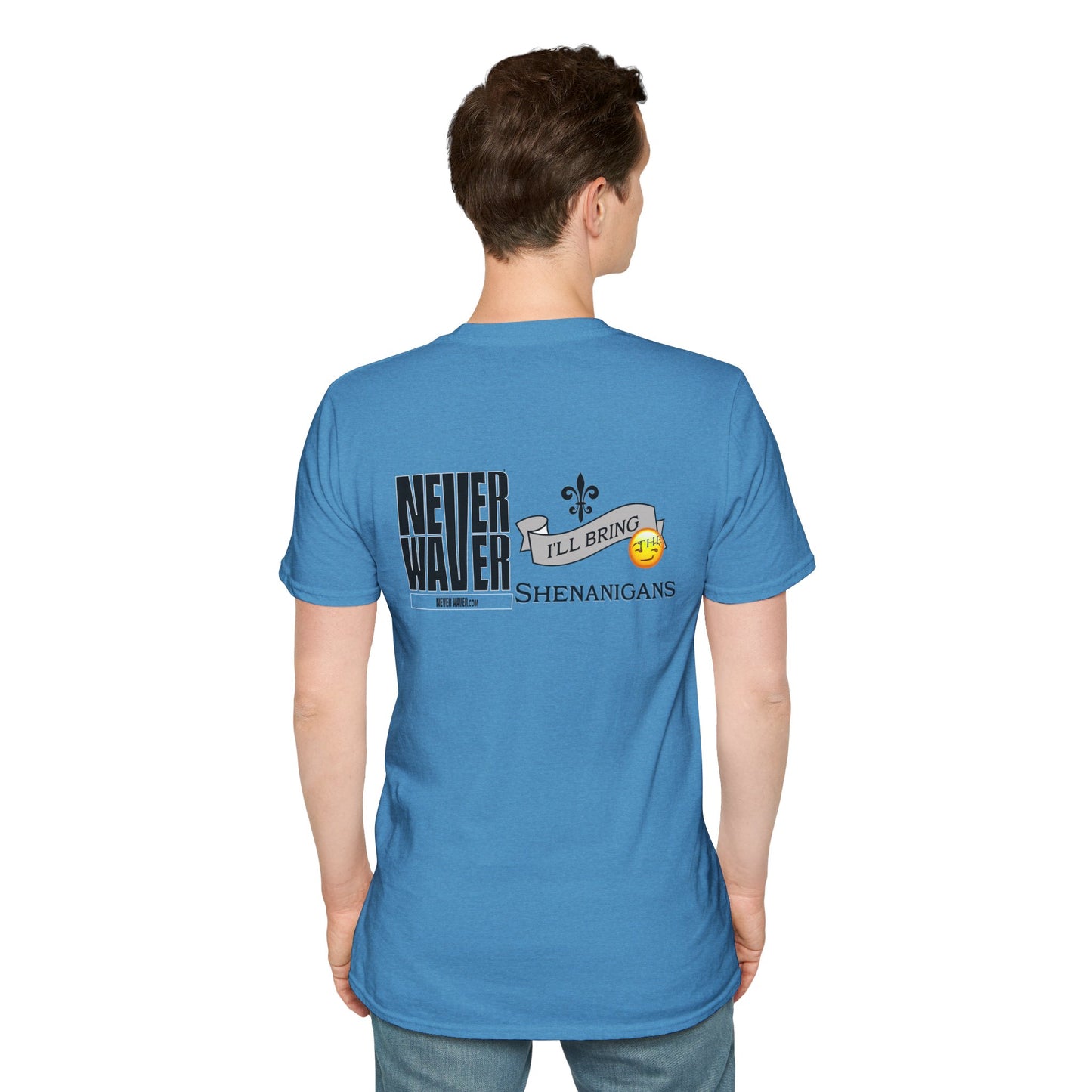 Never Waver I'll Bring The Shenanigans Unisex Softstyle T-Shirt - Never Waver