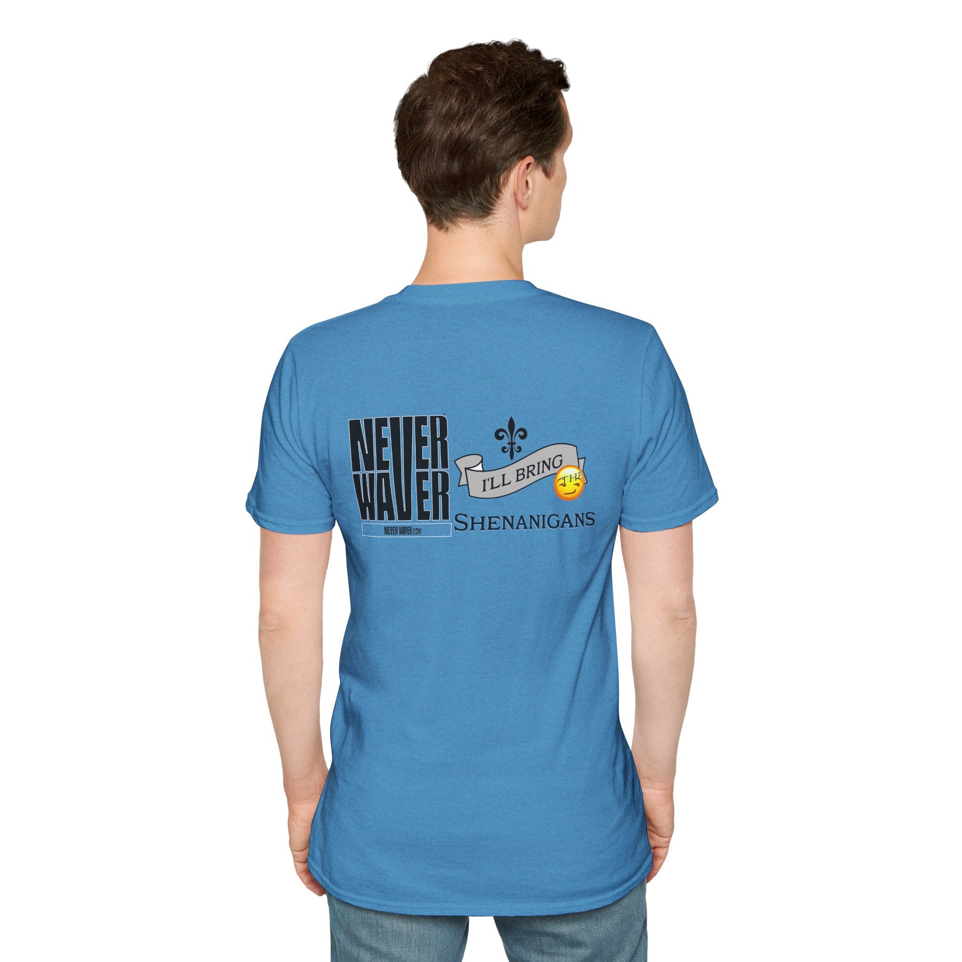 Never Waver I'll Bring The Shenanigans Unisex Softstyle T-Shirt - Never Waver