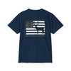 Unisex Garment-Dyed Pocket T-Shirt | "Never Waver Best Buckin' Dad Ever" Graphic Tee for Everyday Wear - Never Waver