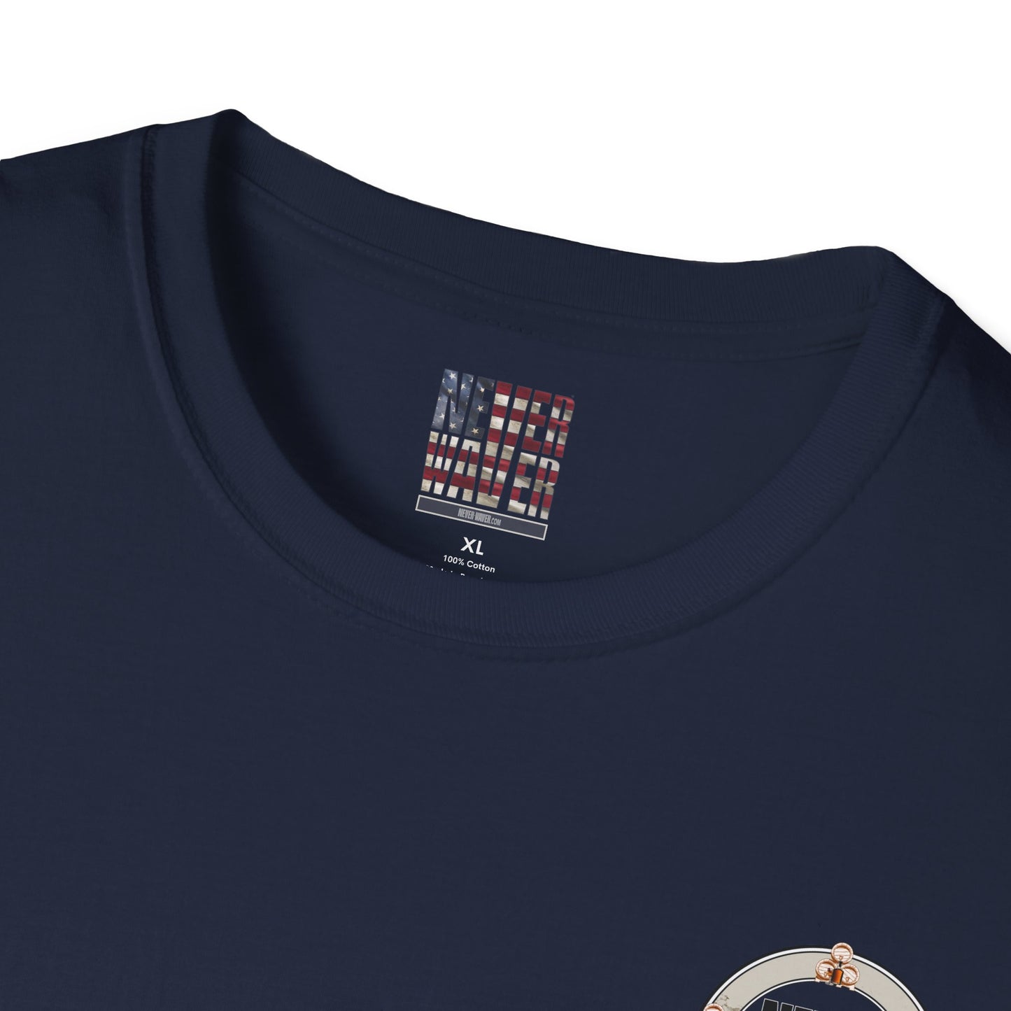 Never Waver Whisky Made Me Do It? Unisex Soft style T-Shirt - Never Waver
