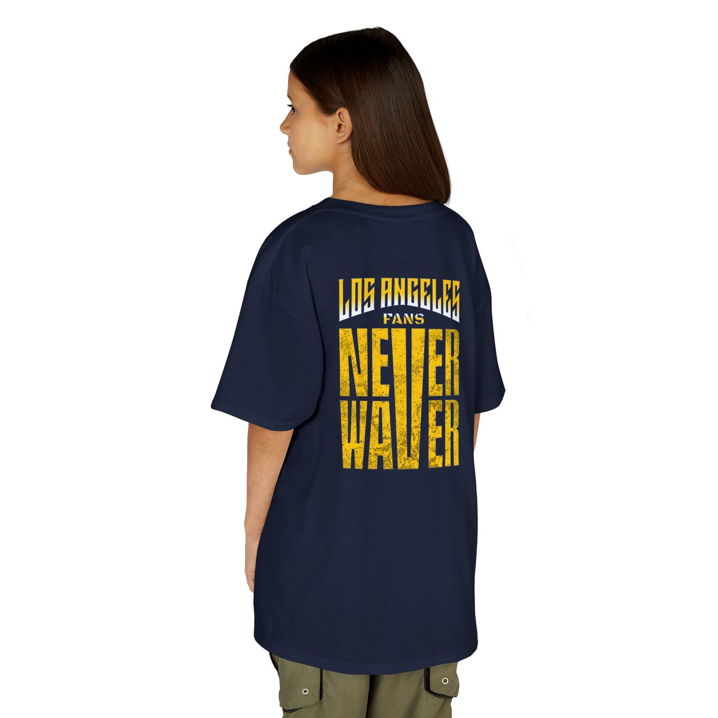 Los Angeles  Fans Never Waver Kids Heavy Cotton™ Tee