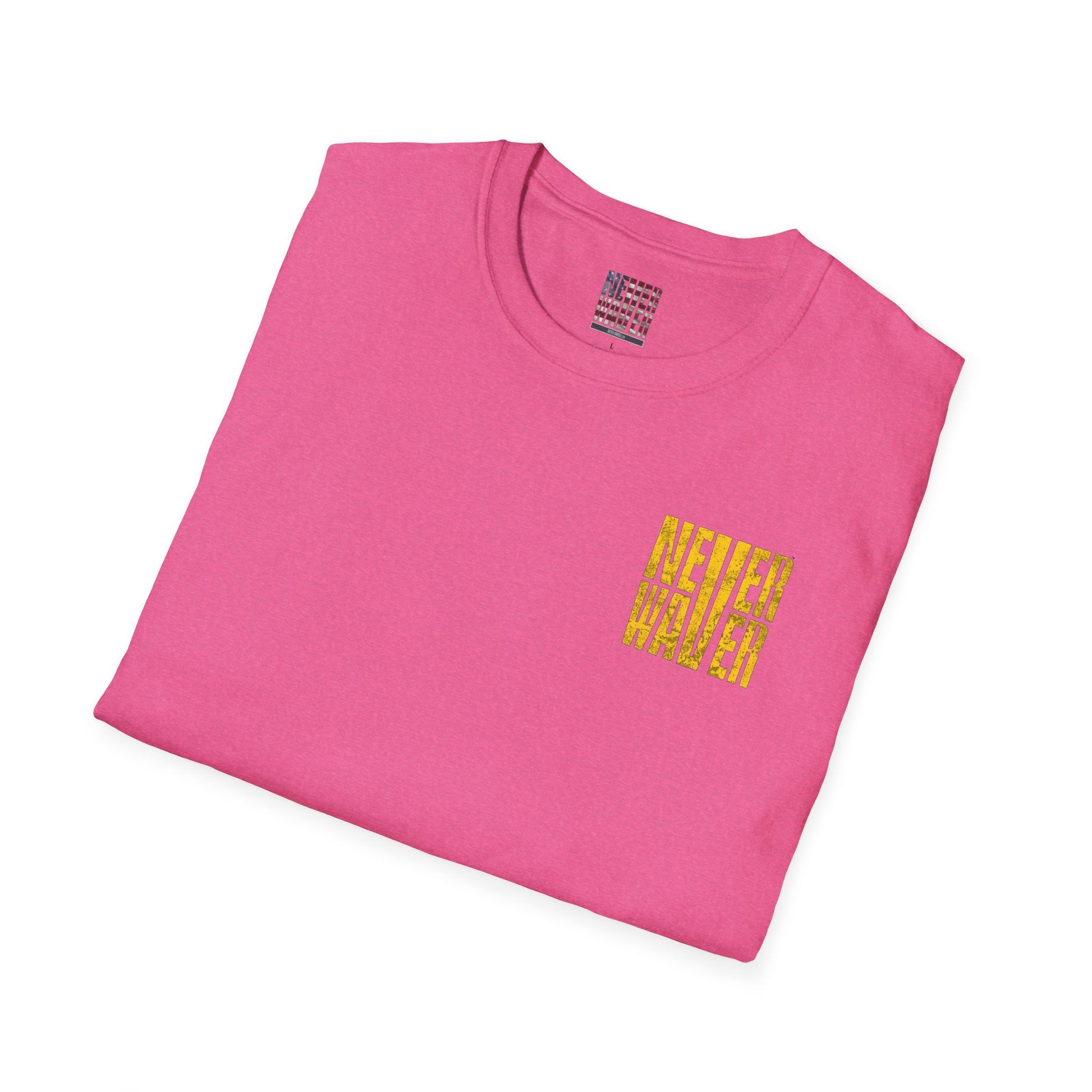 Los Angeles Fans Never Waver Unisex Softstyle T-Shirt - Never Waver