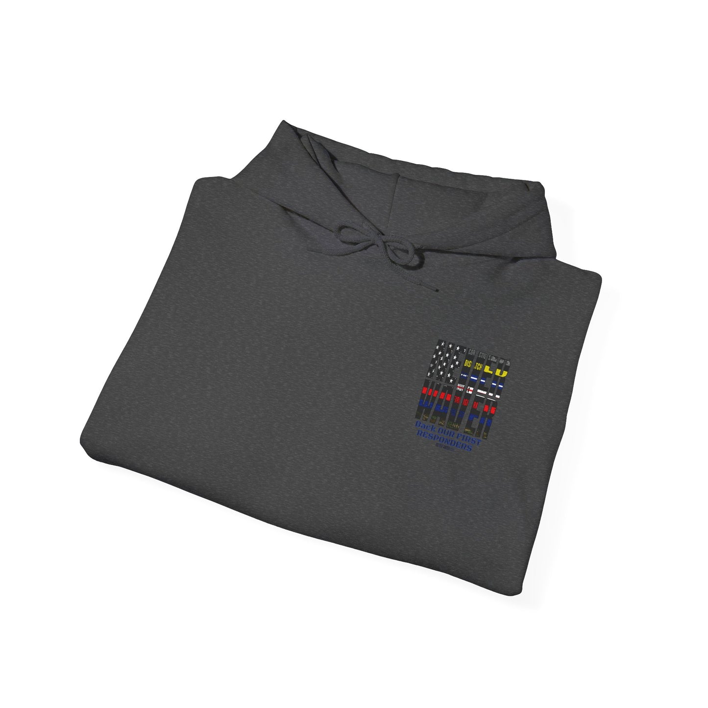 Never Waver Hooded Sweatshirt for First Responders - Never Waver