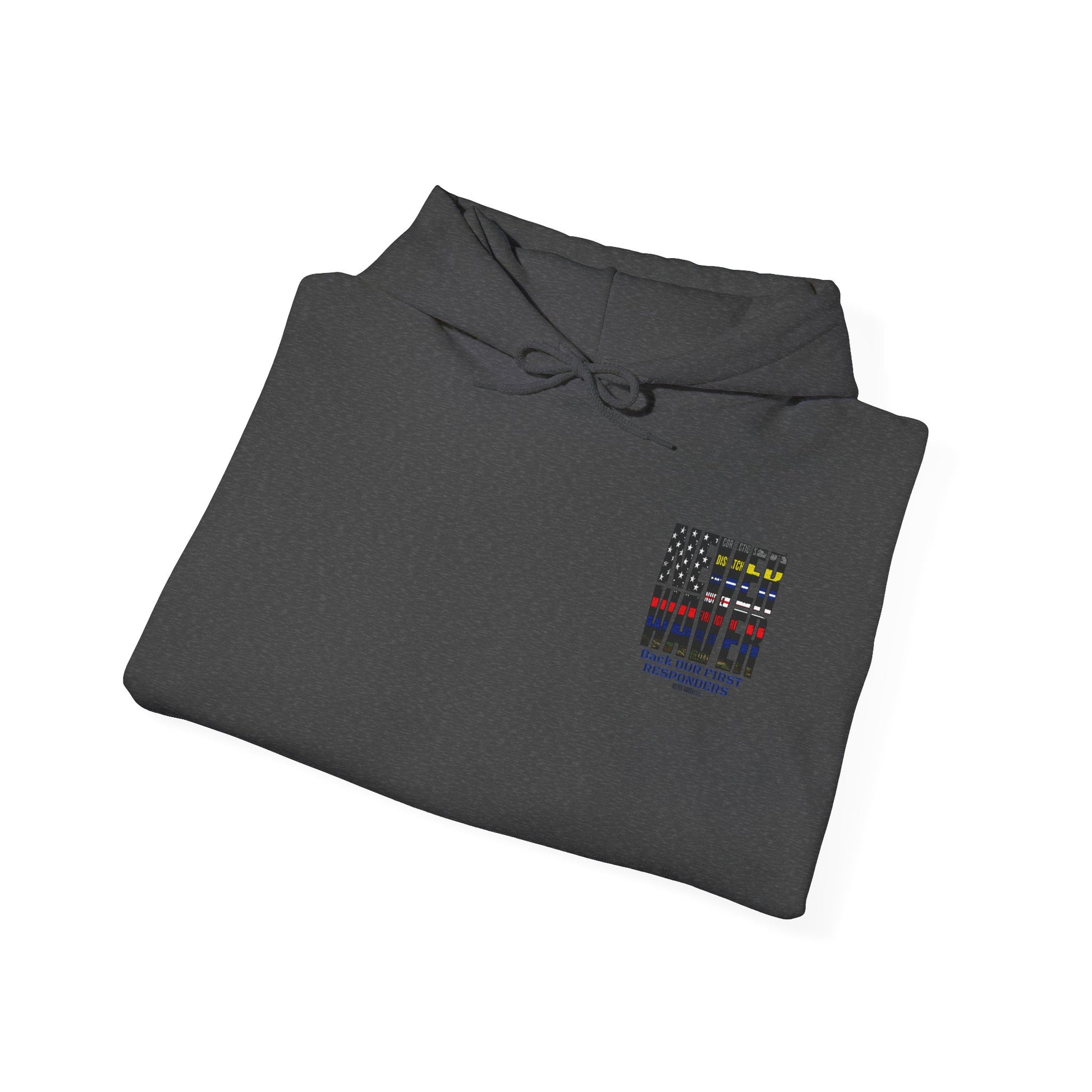 Never Waver Hooded Sweatshirt for First Responders - Never Waver