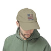 Distressed Cap - "Never Waver" Statement Hat for Everyday Style Patriotic - Never Waver