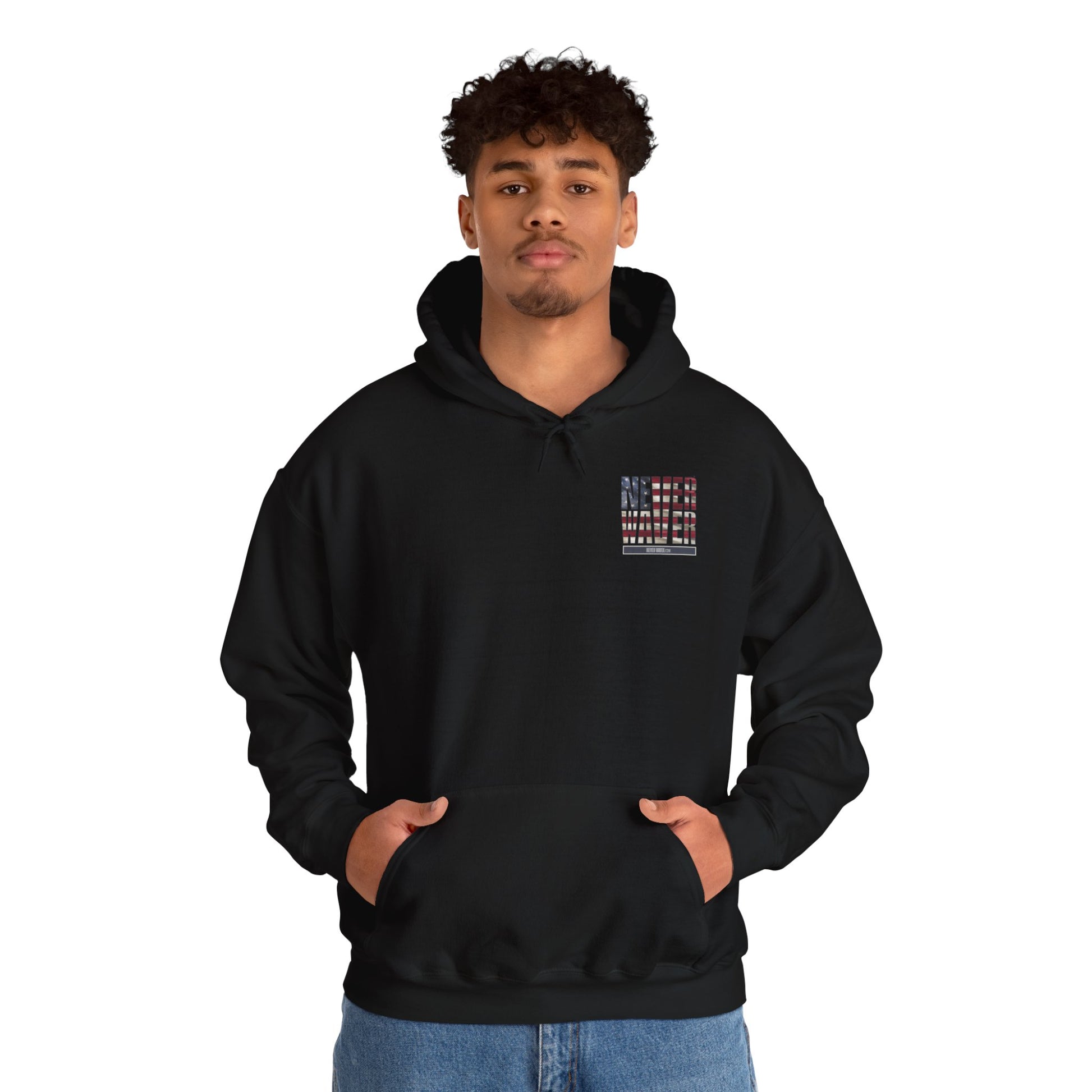 Never Waver Golf Hoodie - Unisex Heavy Blend™ Sweatshirt - Never Waver