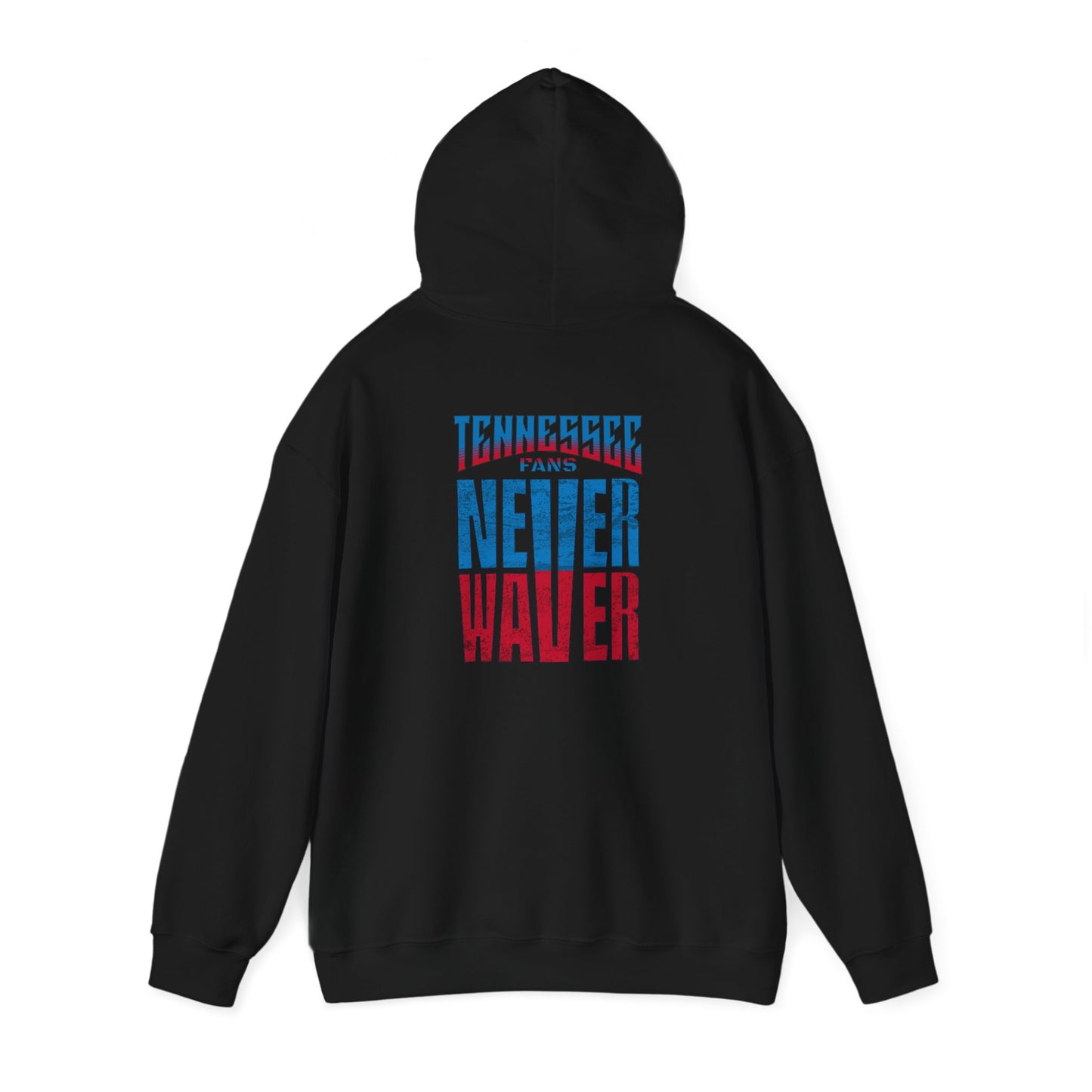 Tennessee Fans Never Waver Unisex Heavy Blend™ Hooded Sweatshirt – Casual Comfort for All Occasions - Never Waver
