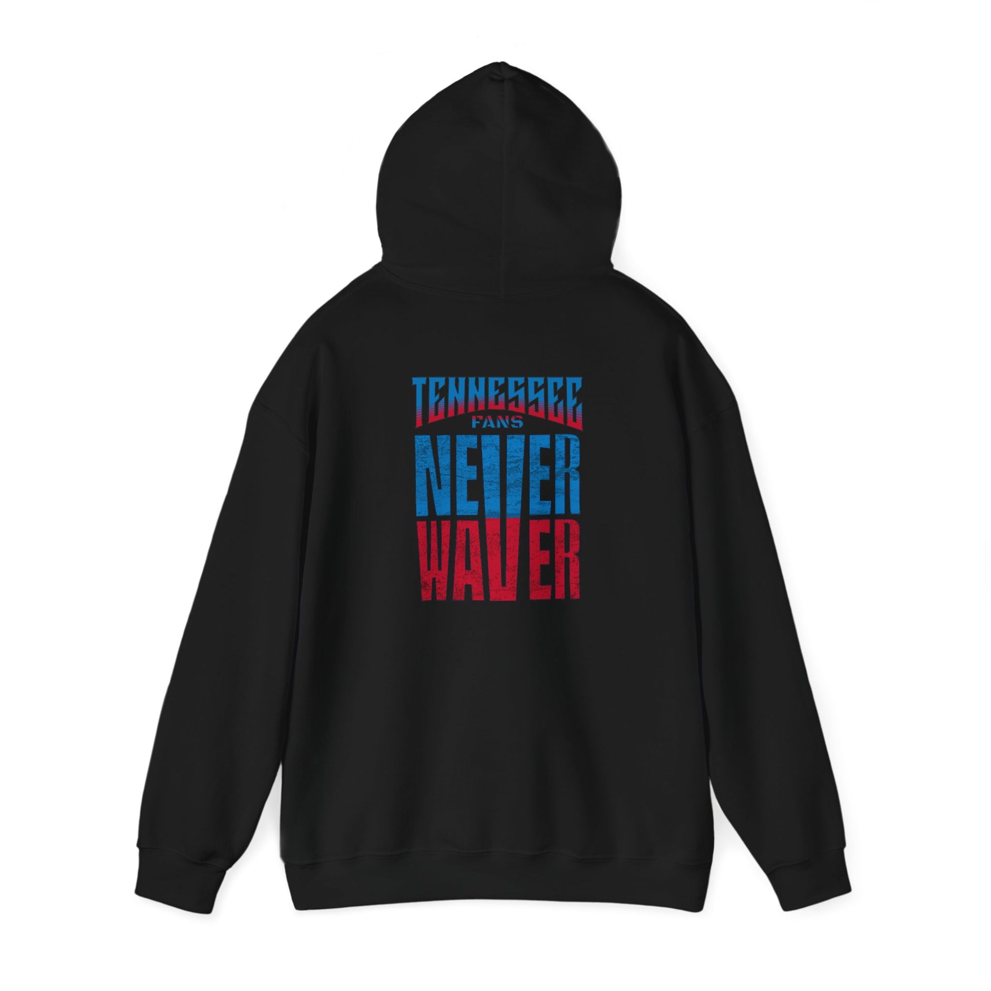 Tennessee Fans Never Waver Unisex Heavy Blend™ Hooded Sweatshirt – Casual Comfort for All Occasions - Never Waver