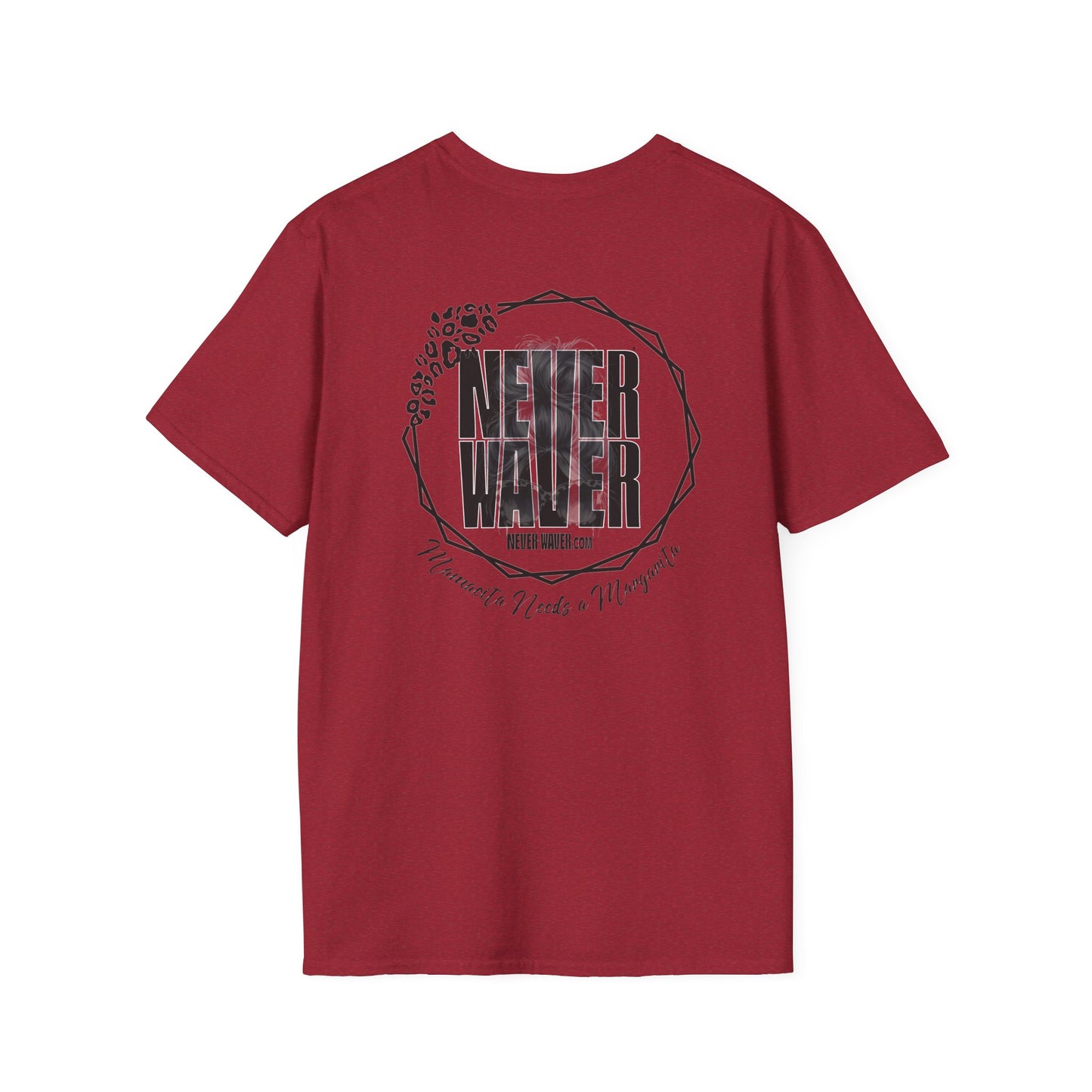 Never Waver Mamacita Needs a Margarita Unisex Softstyle T-Shirt - Never Waver