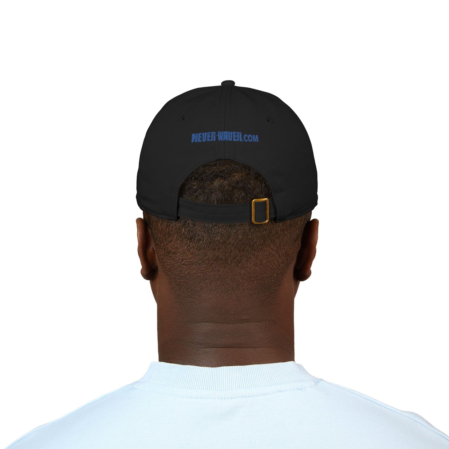 Organic Baseball Cap - Never Waver Embroidery - Never Waver