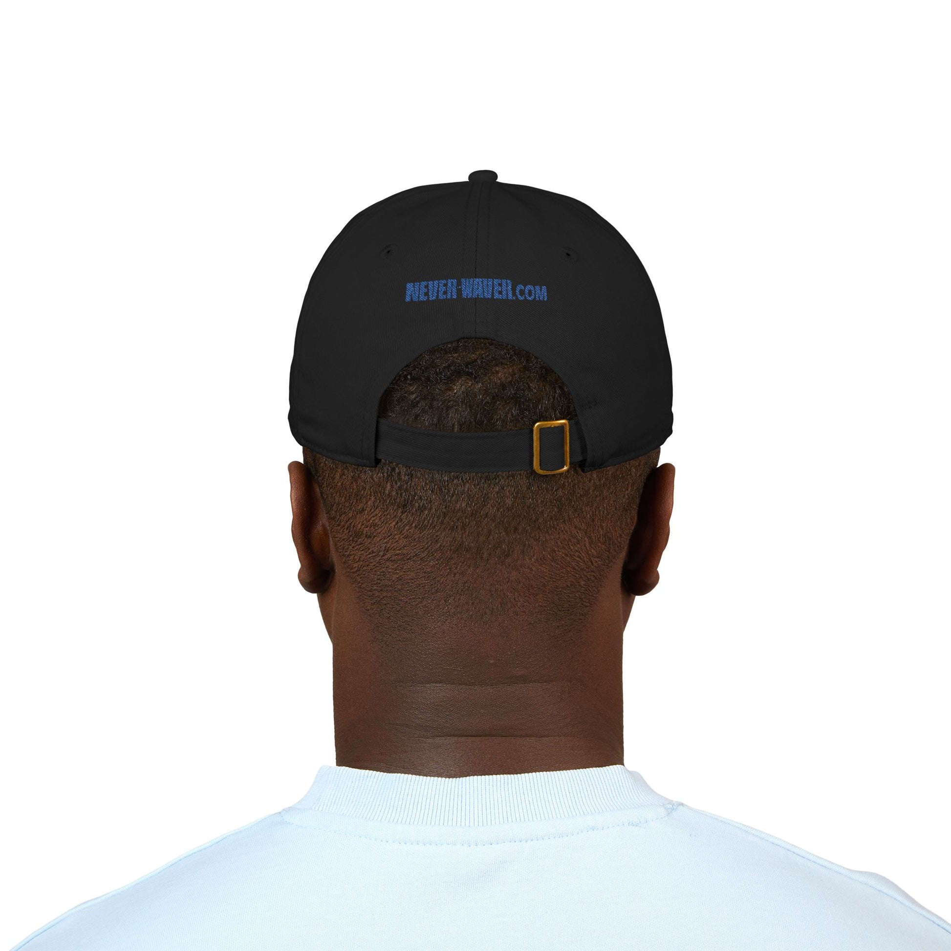 Organic Baseball Cap - Never Waver Embroidery - Never Waver