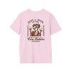 Never Waver Just A Mom Trying Not to Raise A&&holes Unisex Softstyle T-Shirt - Never Waver