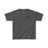 Kids Tee Never Waver” Jesus t-shirt might feature a bold, eye-catching design that reflects a steadfast faith and confidence in Christ.  - Never Waver