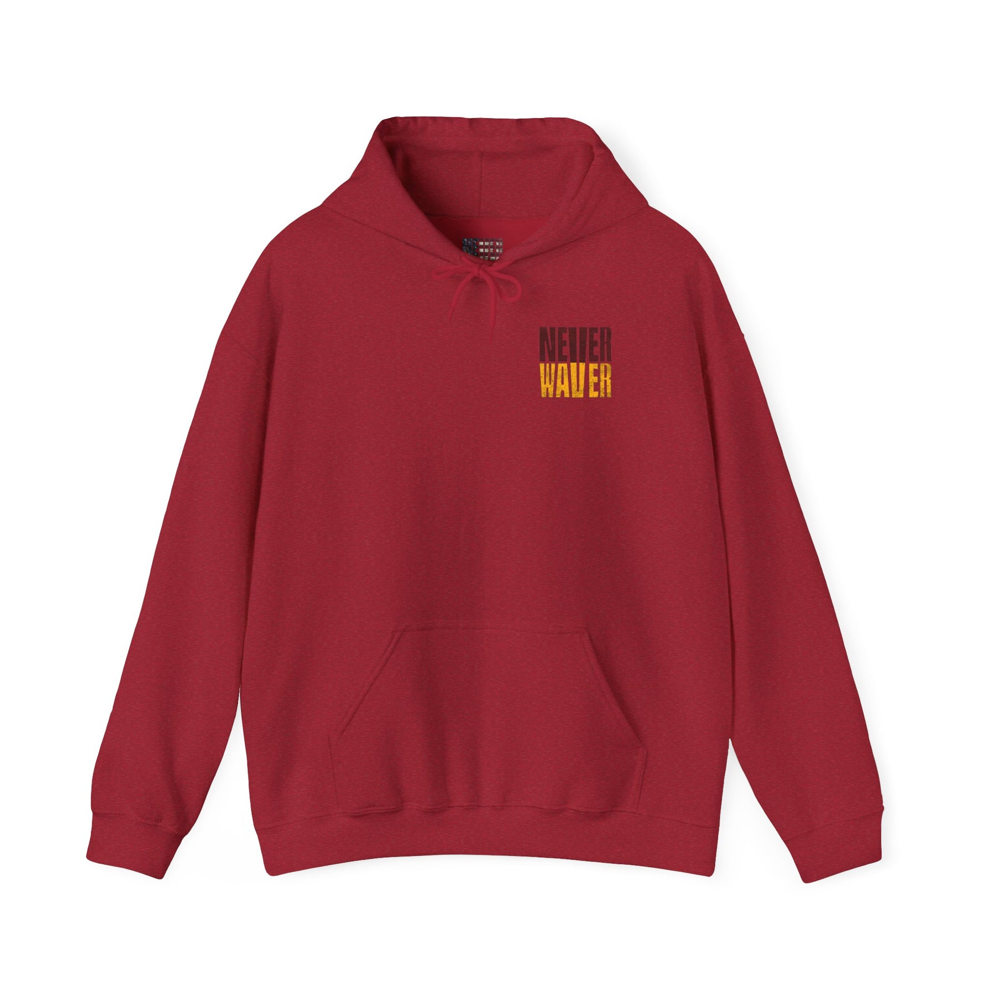 Washington Fans Never Waver Hooded Sweatshirt - Never Waver