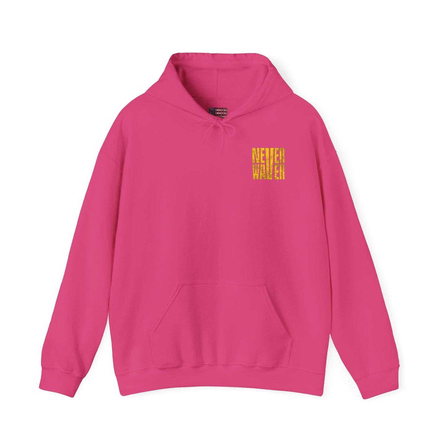 Unisex Heavy Blend™ Hooded Sweatshirt - "Los Angeles Fans Never Waver" Inspirational Hoodie - Never Waver