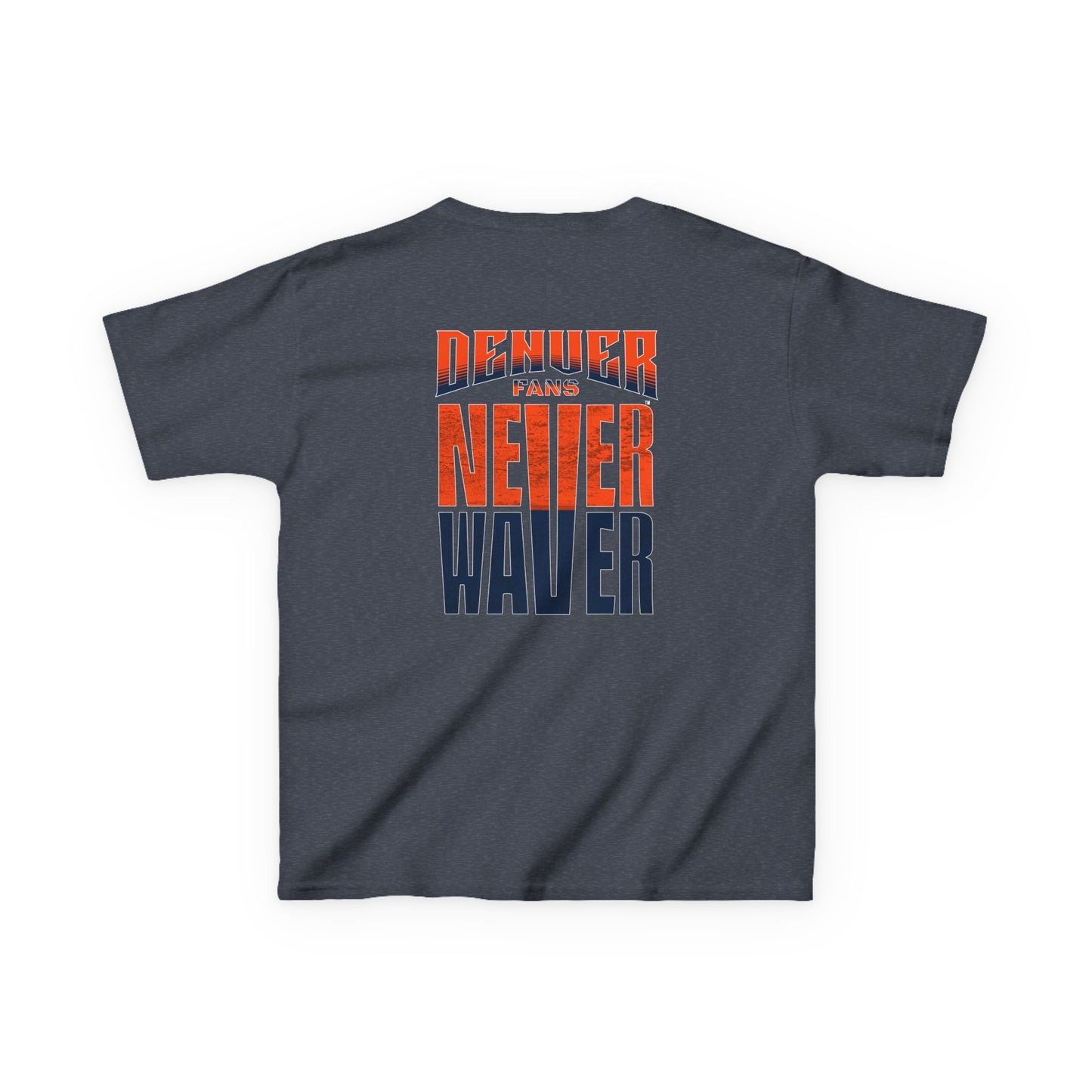 Denver Fans Never Waver Kids Heavy Cotton™ Tee - Never Waver