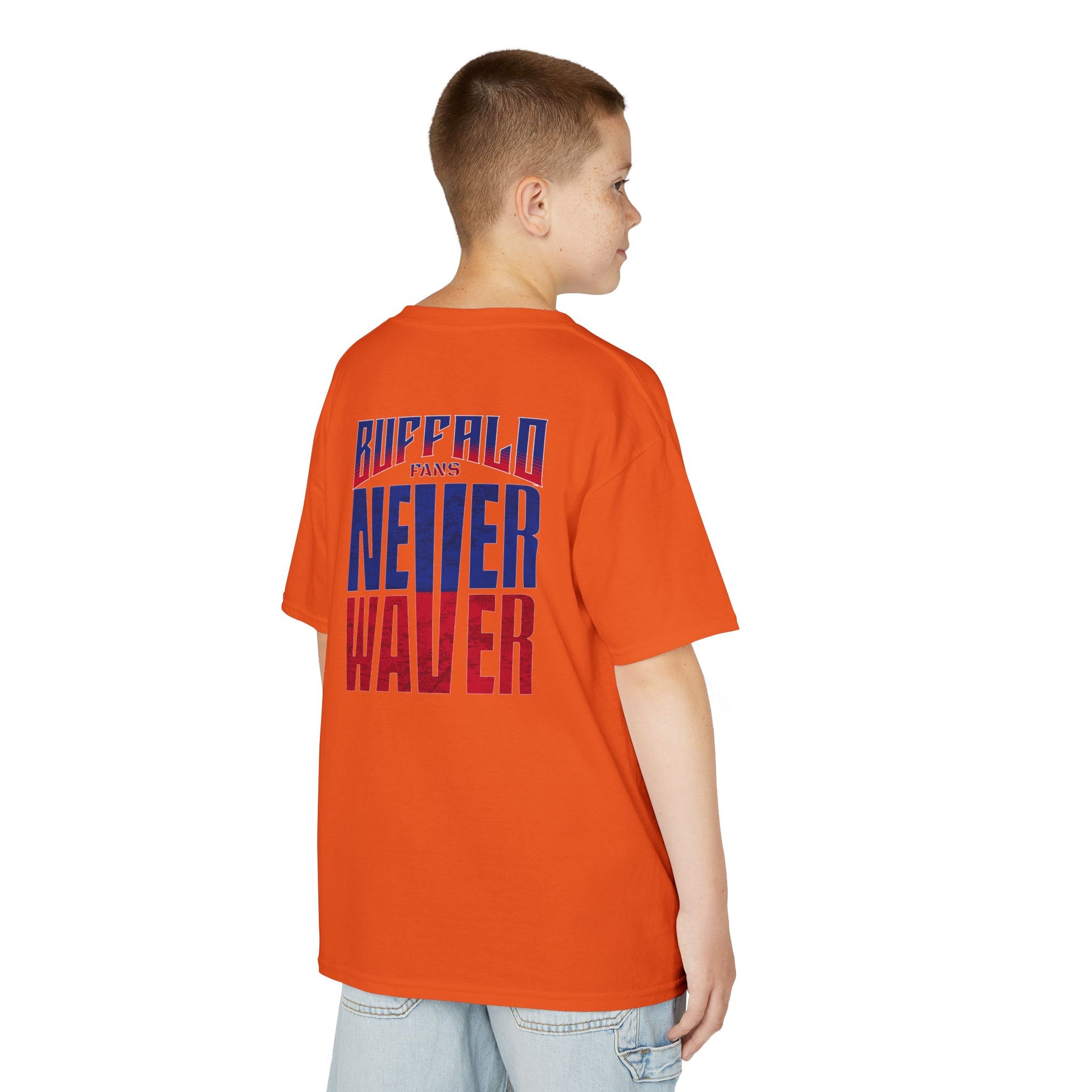 Buffalo Fans Never Waver Kids Heavy Cotton™ Tee - Never Waver