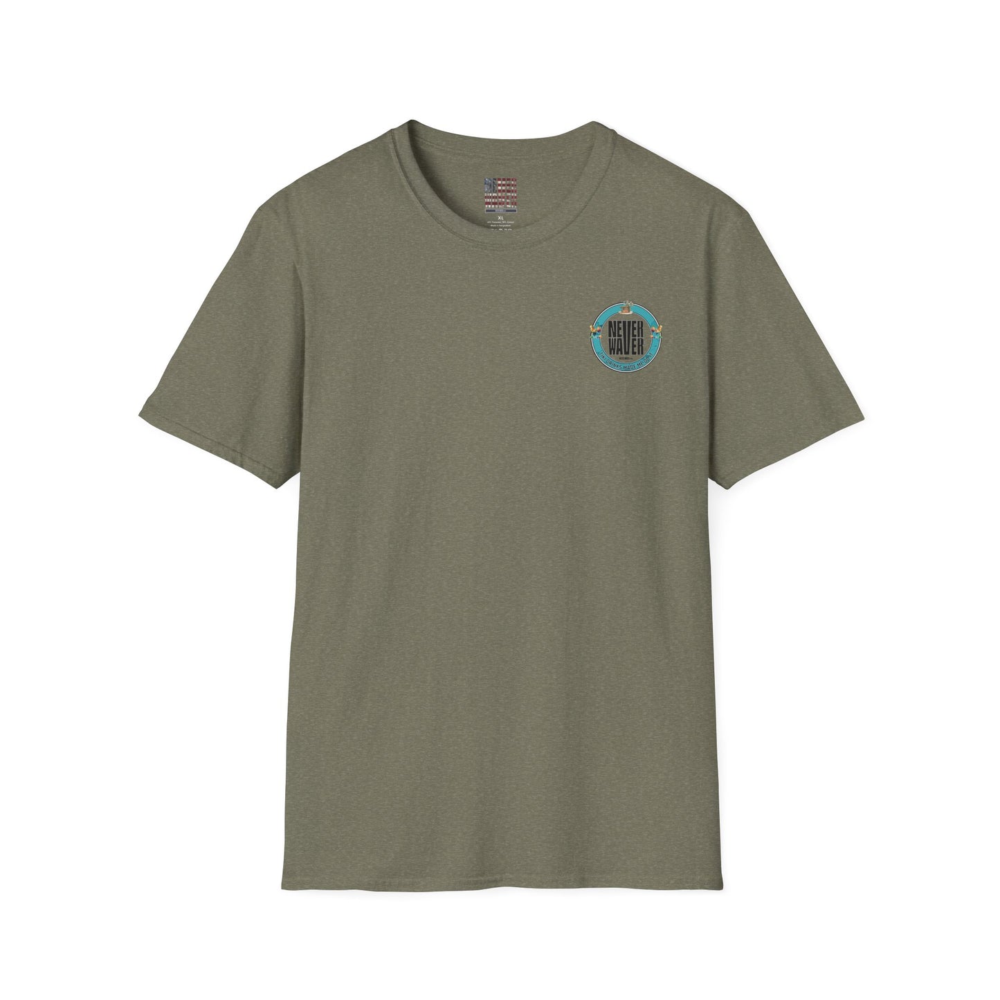 Never Waver Tiki Drinks Made Me Do It? Unisex Soft style T-Shirt - Never Waver