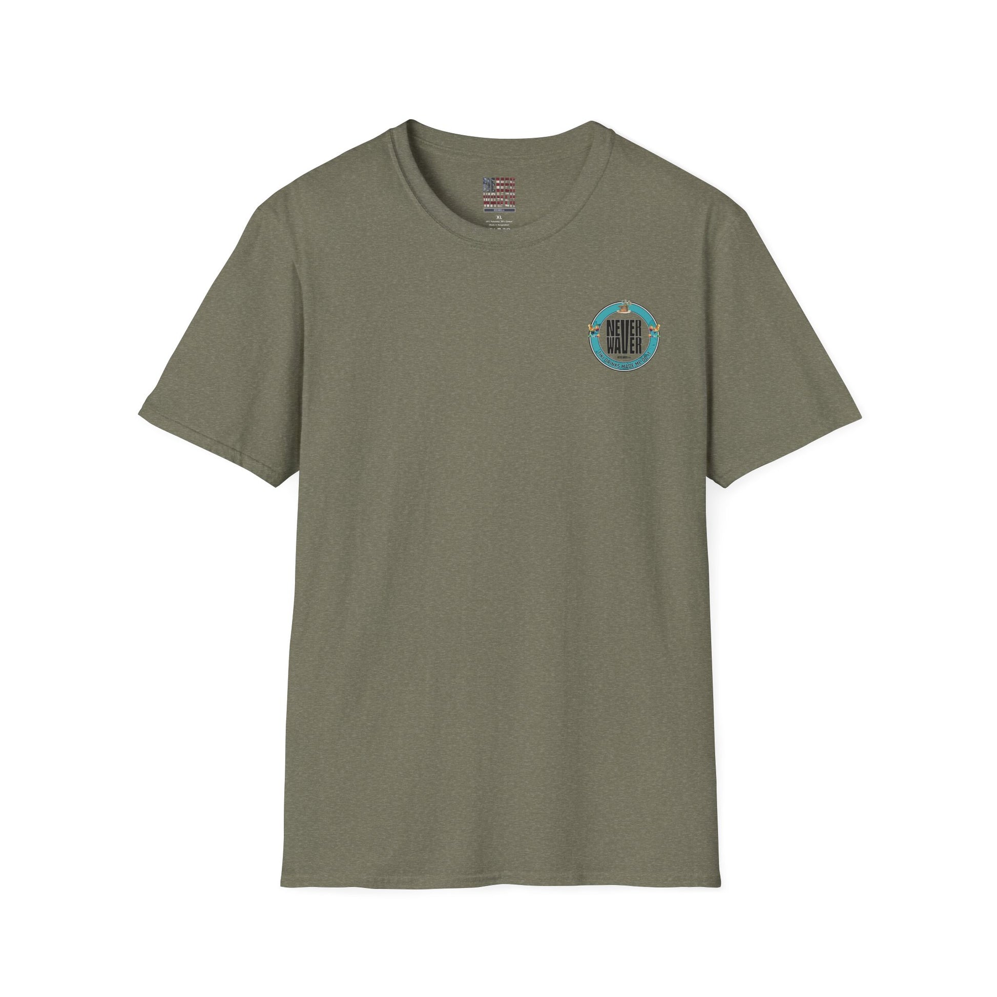 Never Waver Tiki Drinks Made Me Do It? Unisex Soft style T-Shirt - Never Waver