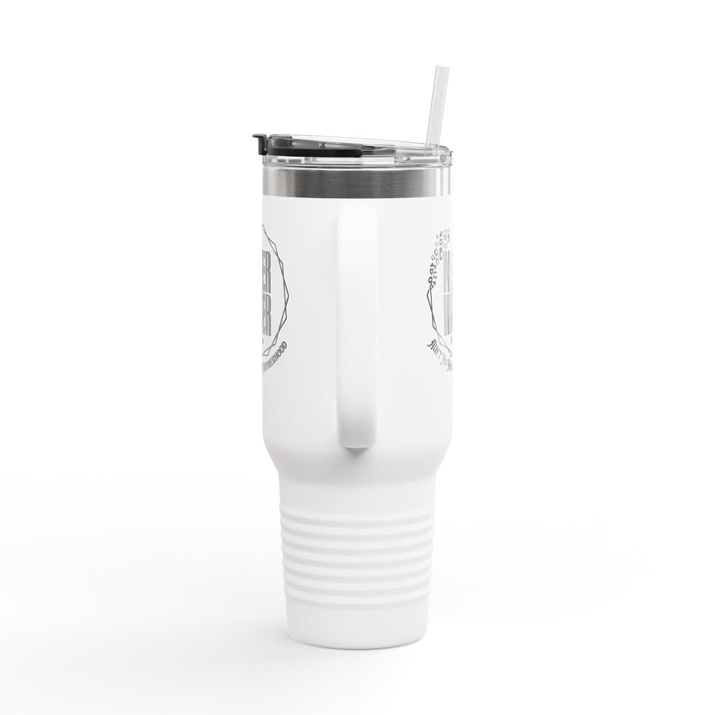 Never waver Ain't No Hood Like Motherhood Insulated Travel Mug - Never Waver