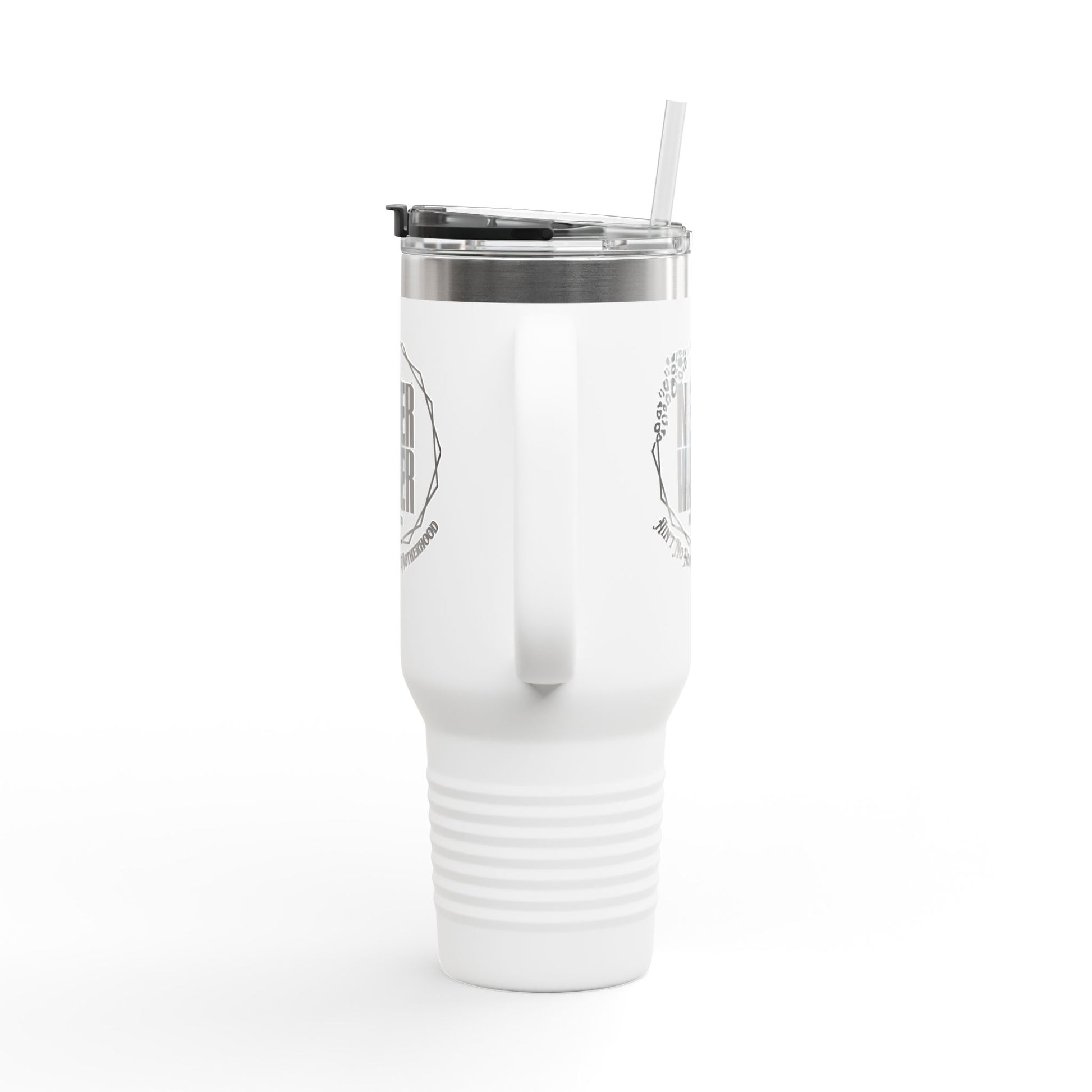 Never waver Ain't No Hood Like Motherhood Insulated Travel Mug - Never Waver