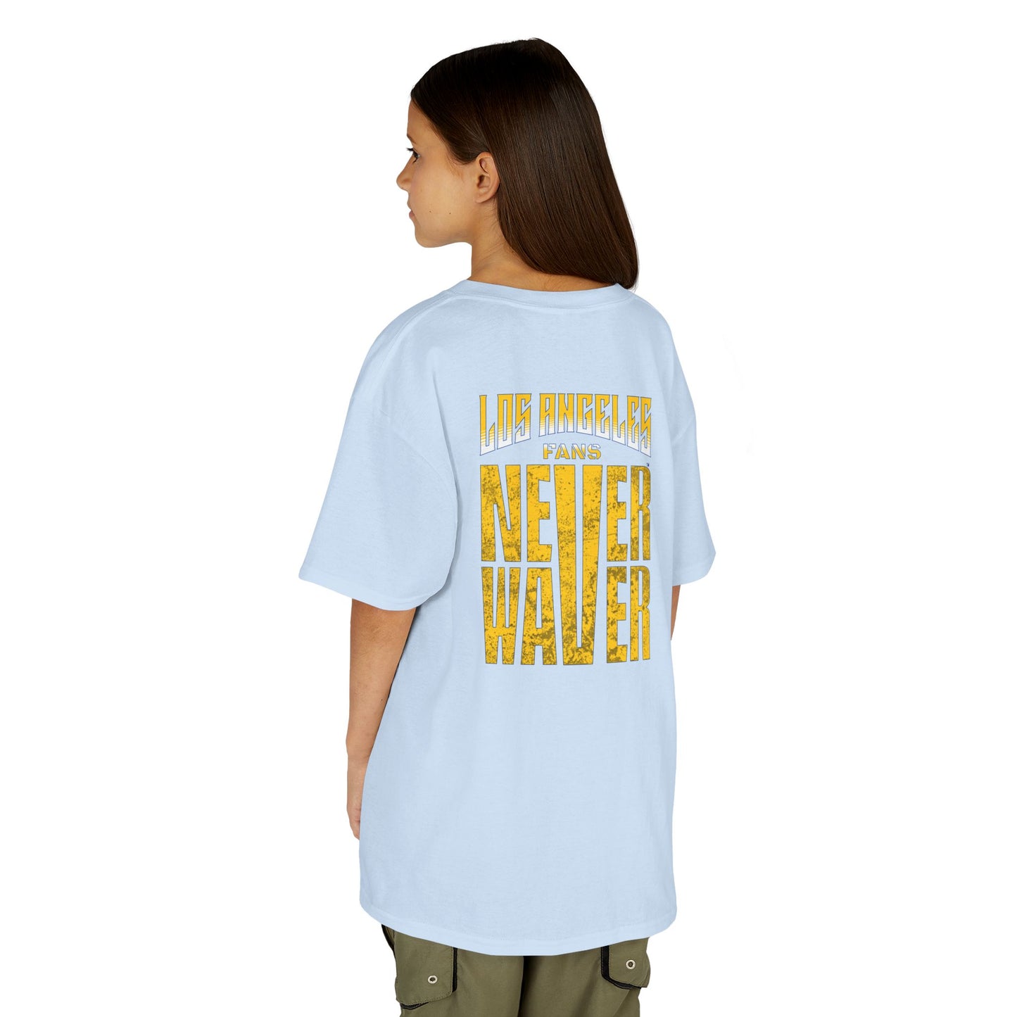 Los Angeles  Fans Never Waver Kids Heavy Cotton™ Tee