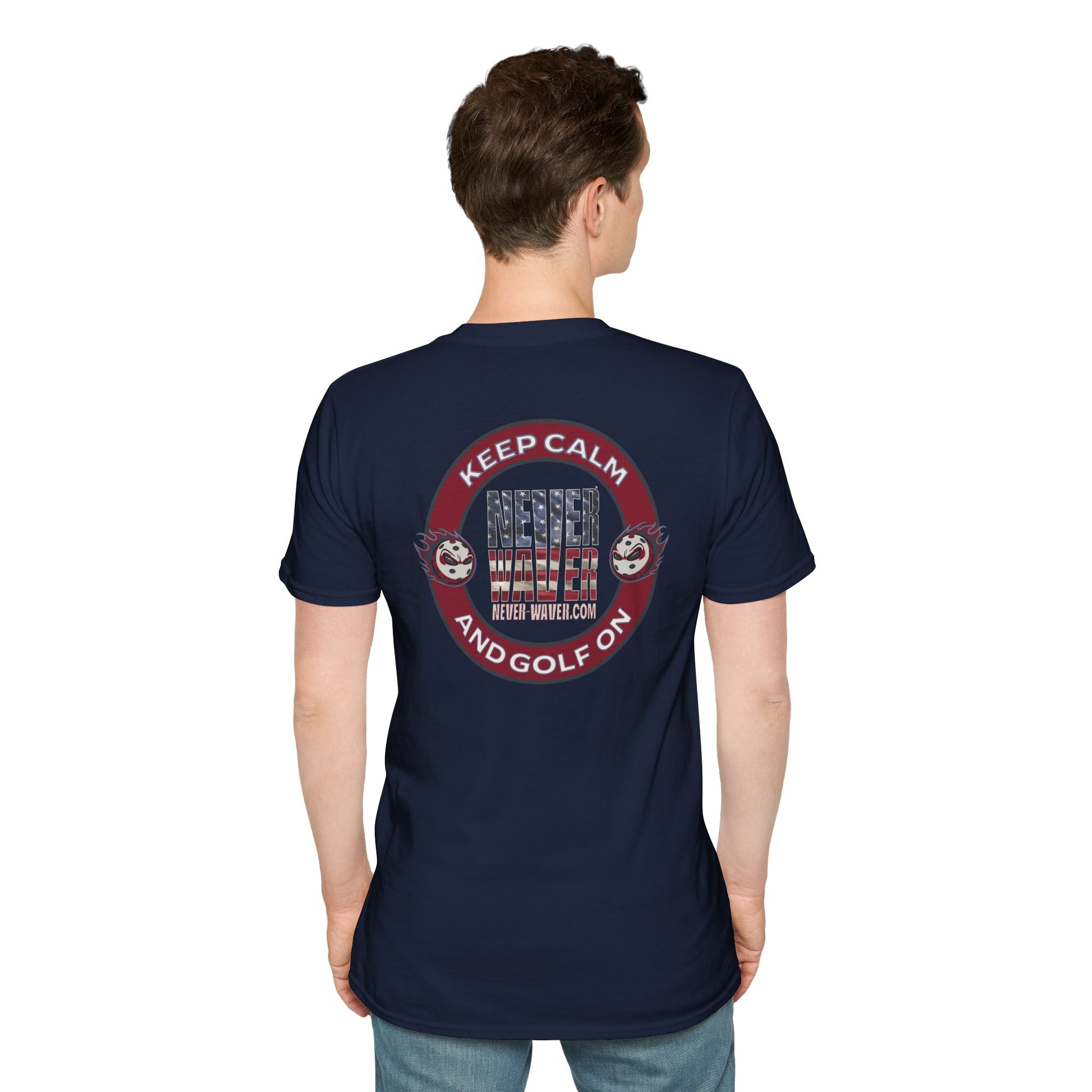 Never Waver Golf Unisex Soft style T-Shirt - Never Waver